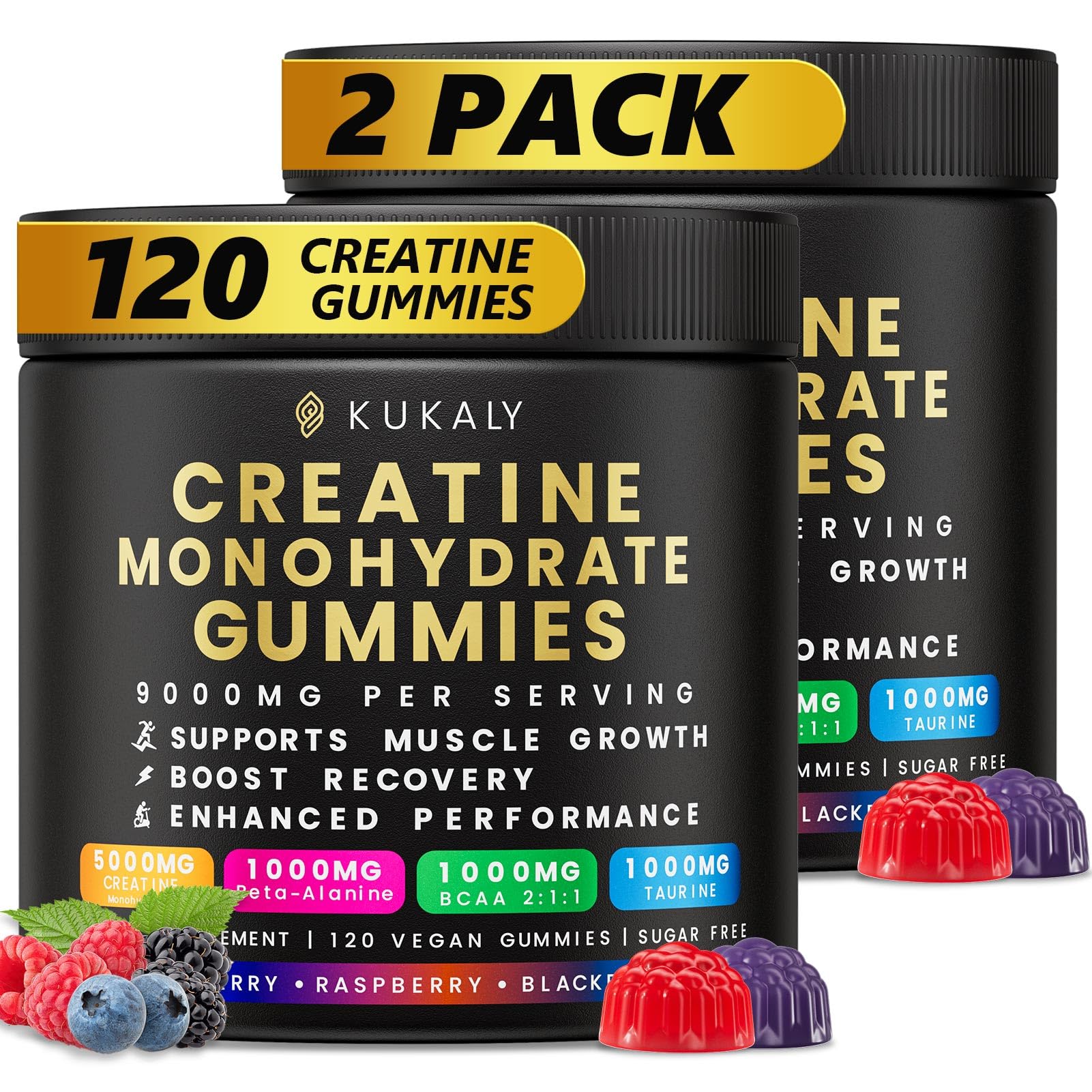 ZyterX Creatine Monohydrate Gummies, 240 Gummies