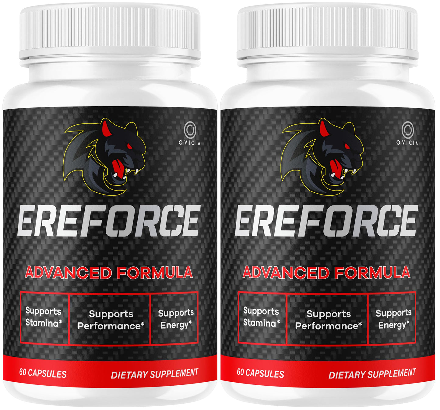 OVICIA Ereforce Capsules, Premium All Natural Maximum Strength Daily Pills, 120 Capsules