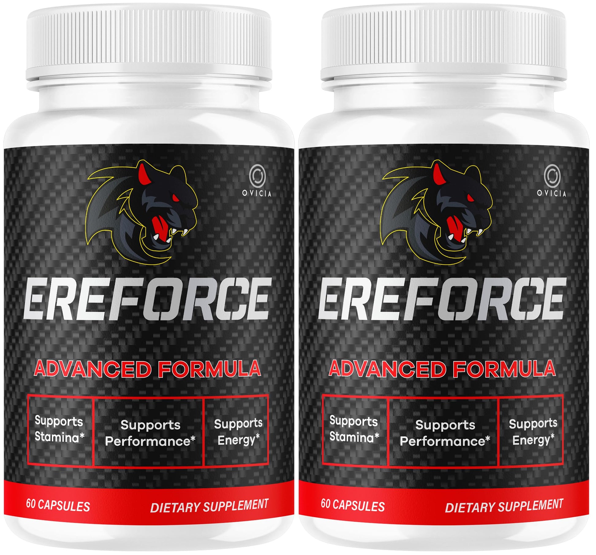 OVICIA Ereforce Capsules, Premium All Natural Maximum Strength Daily Pills, 120 Capsules