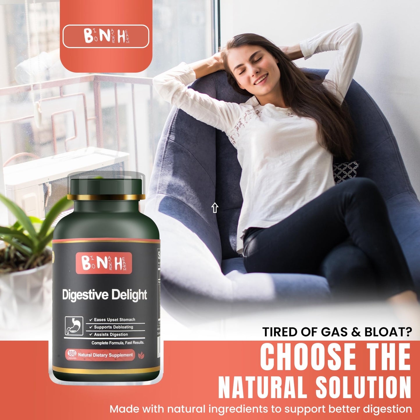 BNH Digestive Delight Capsule 180 Capsules