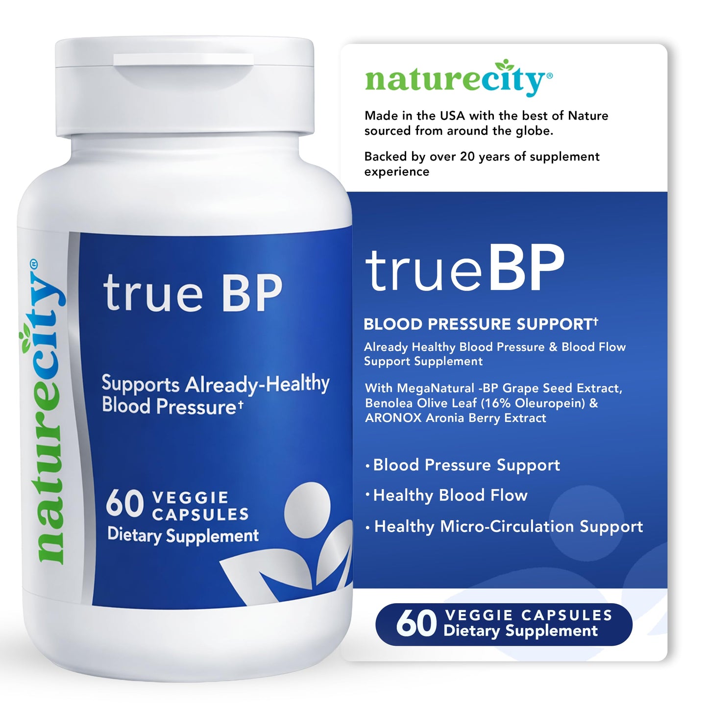 NatureCity True-BP Capsules 60 Capsules
