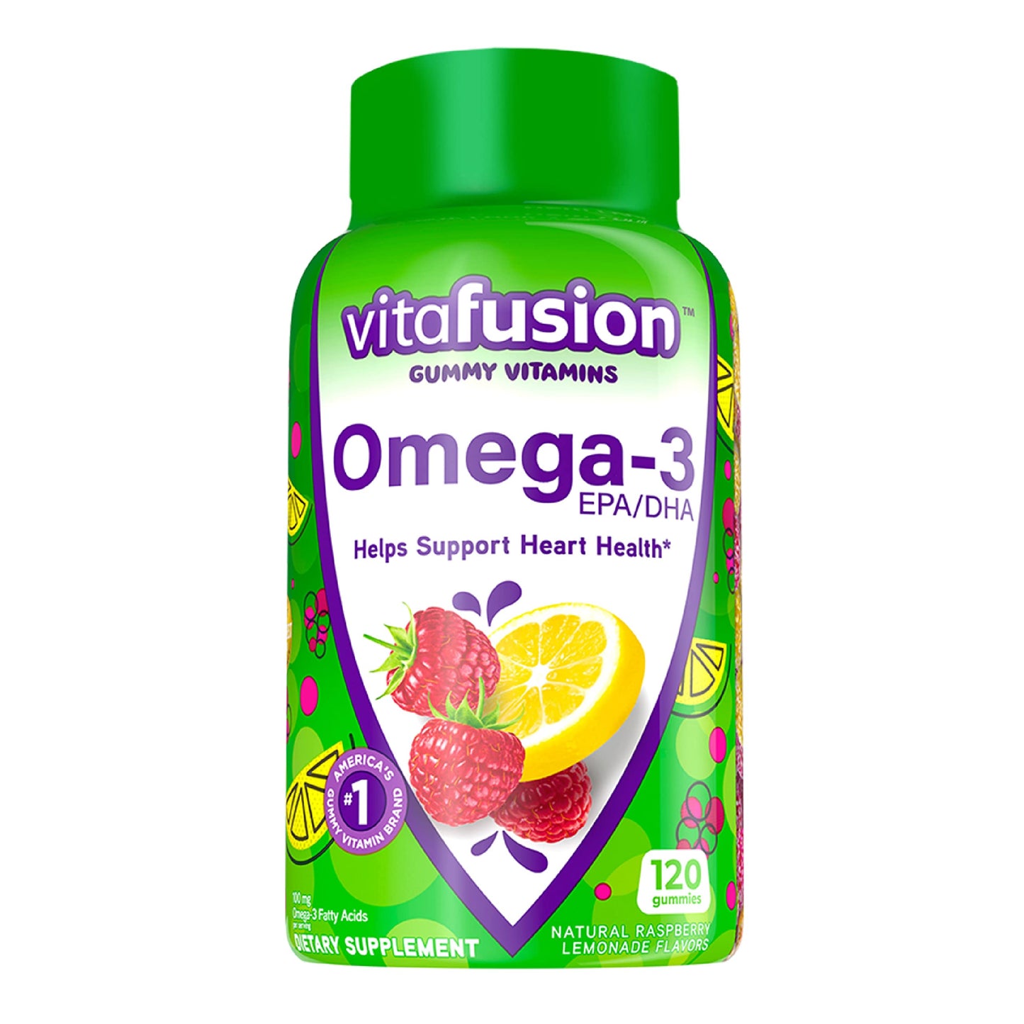 Vitafusion Probiotic & Omega-3 Gummies, 70 Count