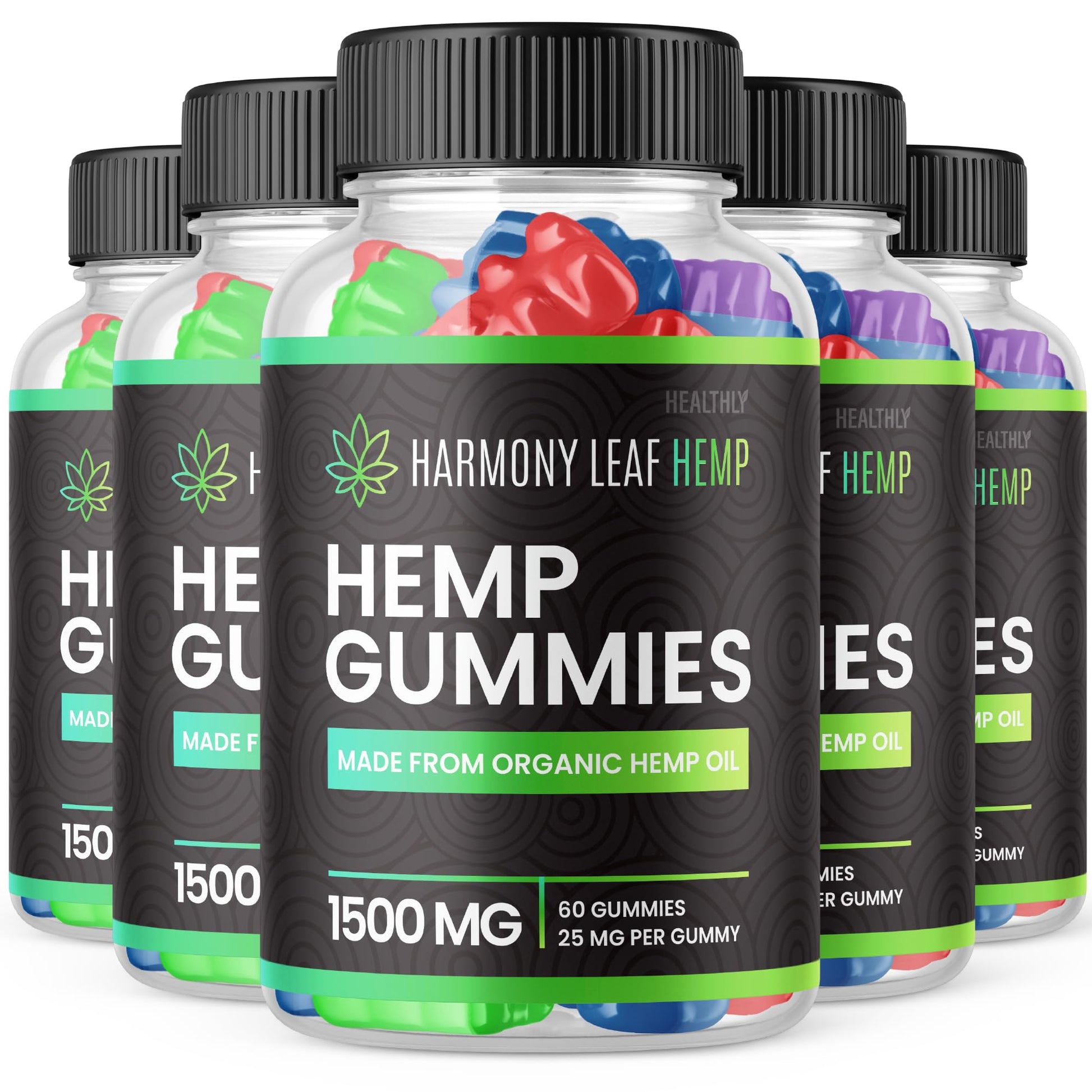 Purvia Harmony Leaf Hemp Gummies 300 Gummies