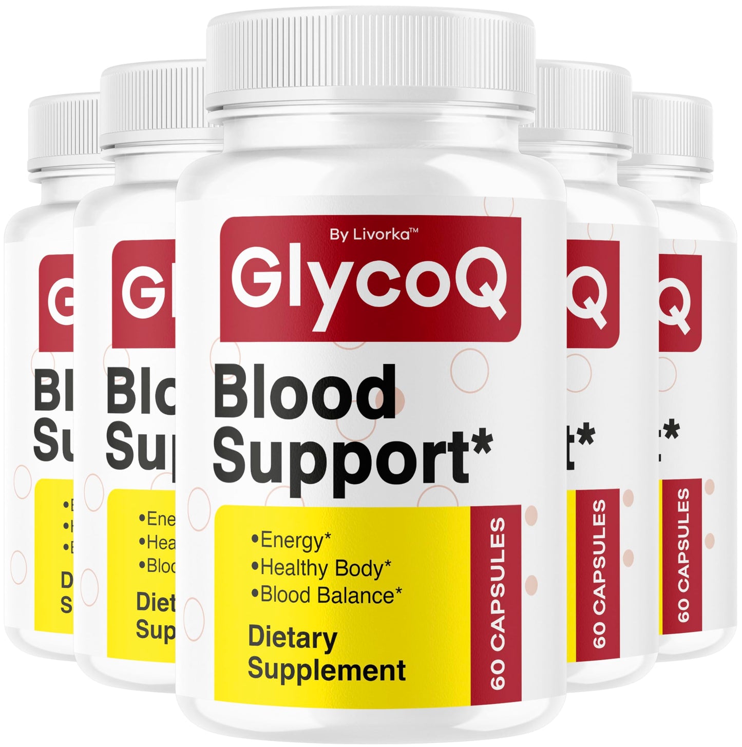 LIVORKA GlycoQ Capsules 300 Capsules