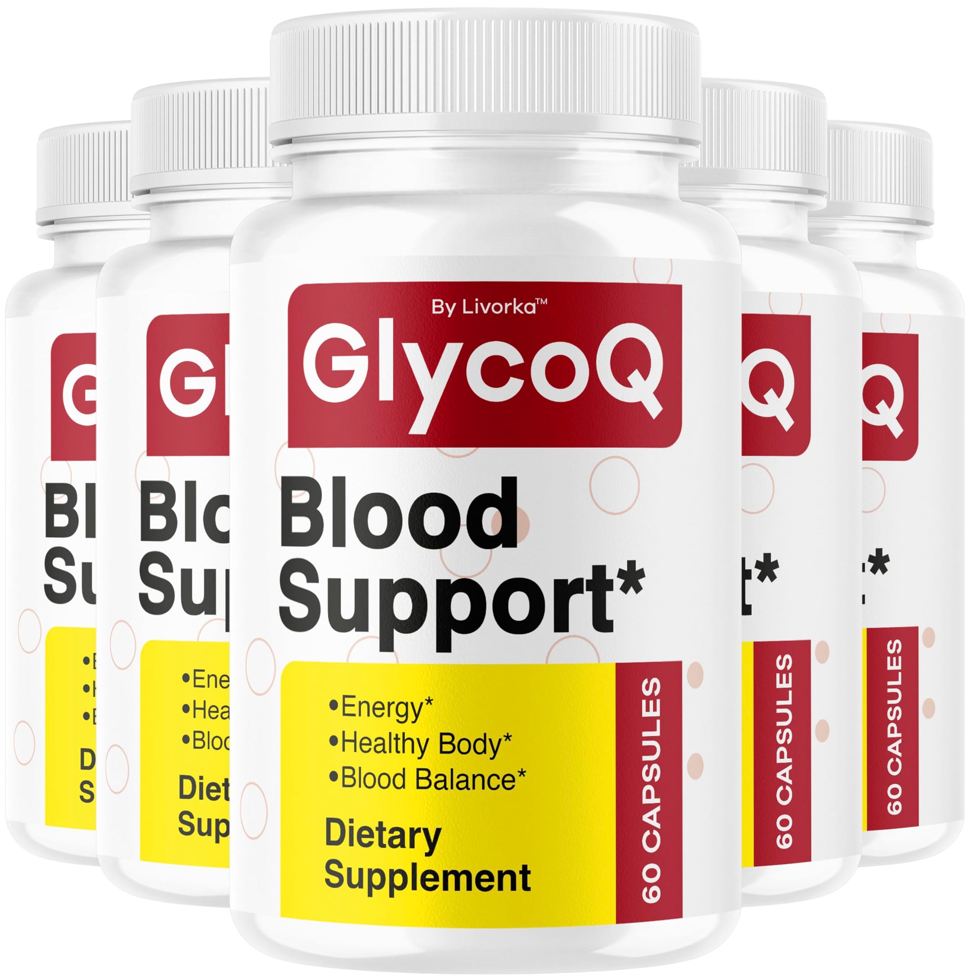 LIVORKA GlycoQ Capsules 300 Capsules