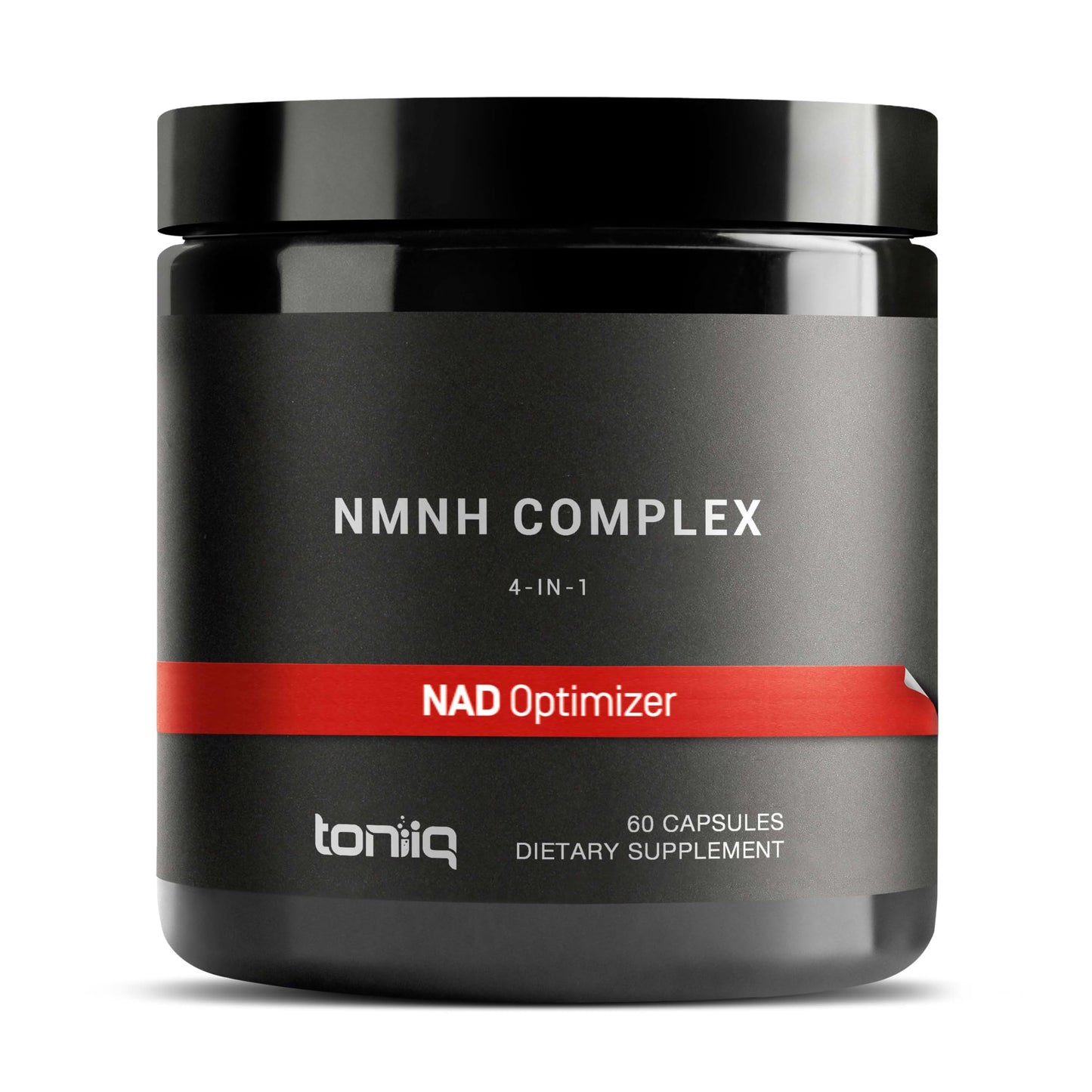 Toniiq NMNH Supplement Ultra High Potency 1,000mg Complex with Clinically Studied Uthpeak NMNH, Resveratrol, Quercetin & TMG – Highly Purified – Third-Party Lab Tested, 60 Capsules
