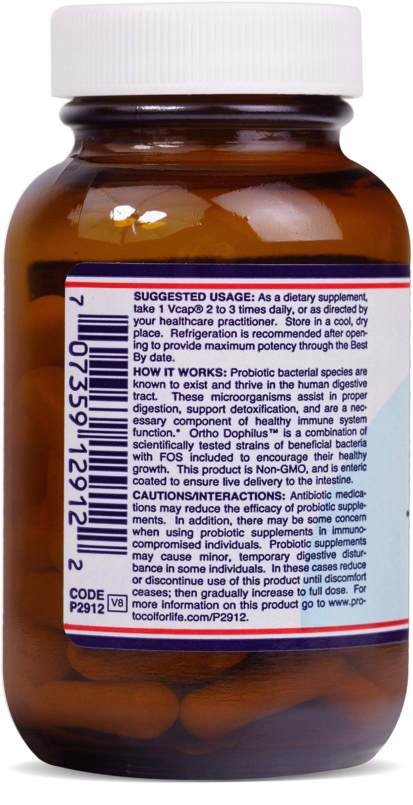 Protocol for Life Balance Ortho Dophilus Capsule, 60 VegiCaps