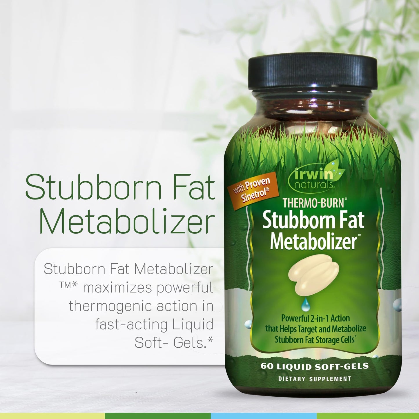 Irwin Naturals Thermo-Burn Stubborn Fat Metabolizer Softgels 60 Count