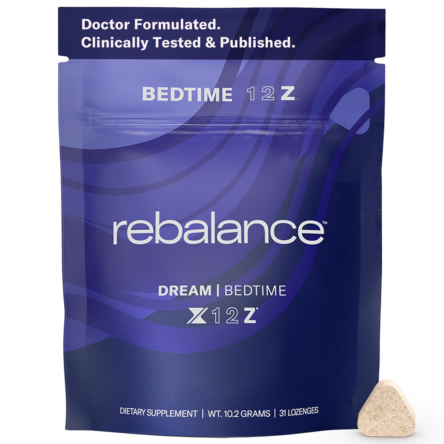 Rebalance Dream Sleep Mints with Melatonin, 31 Tablets