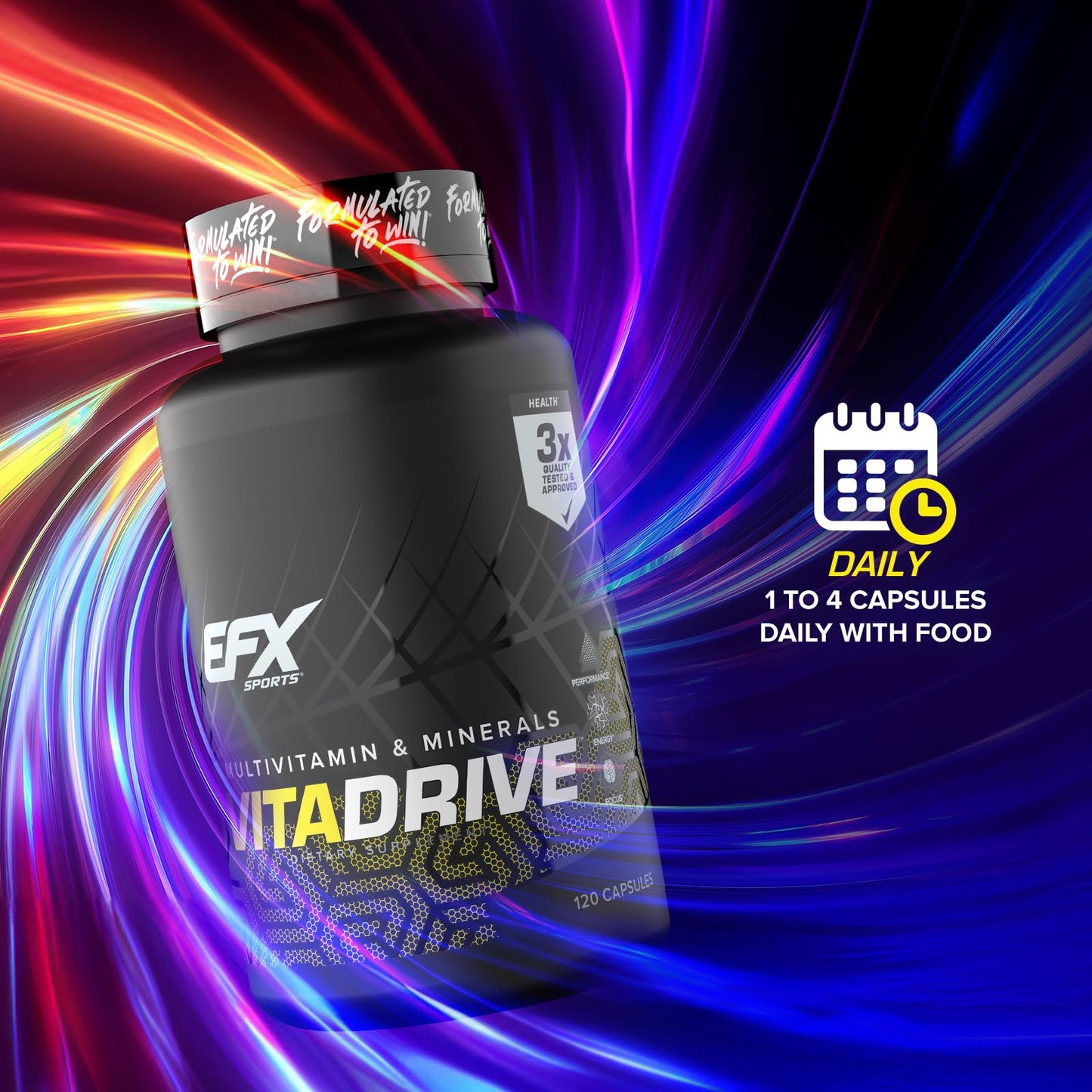 EFX Sports Vita Drive Capsule 120 Capsules