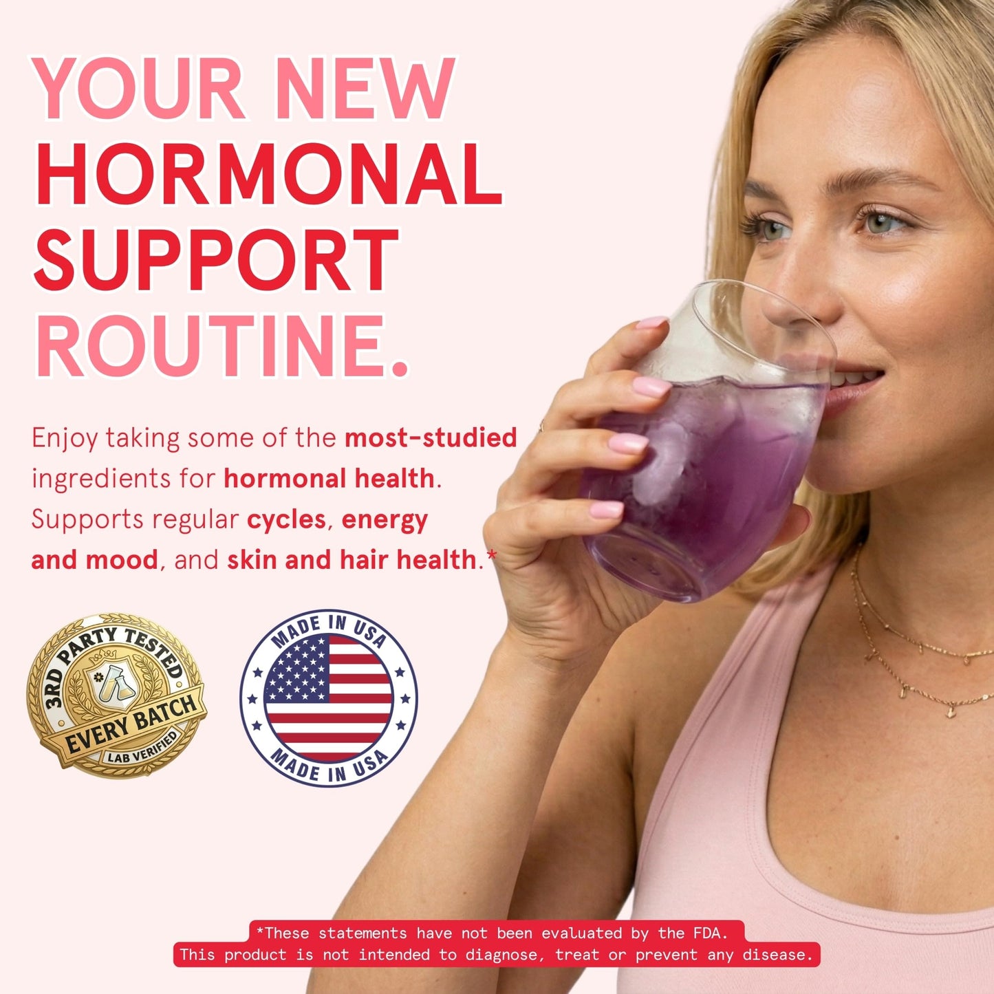 Peach Perfect Inositol Powder Multivitamin 180 Capsules