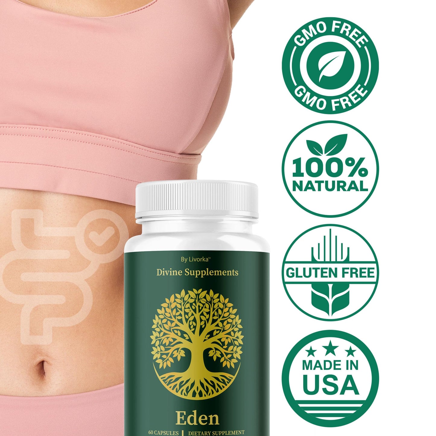 LIVORKA Eden Capsules Capsule 180 Count