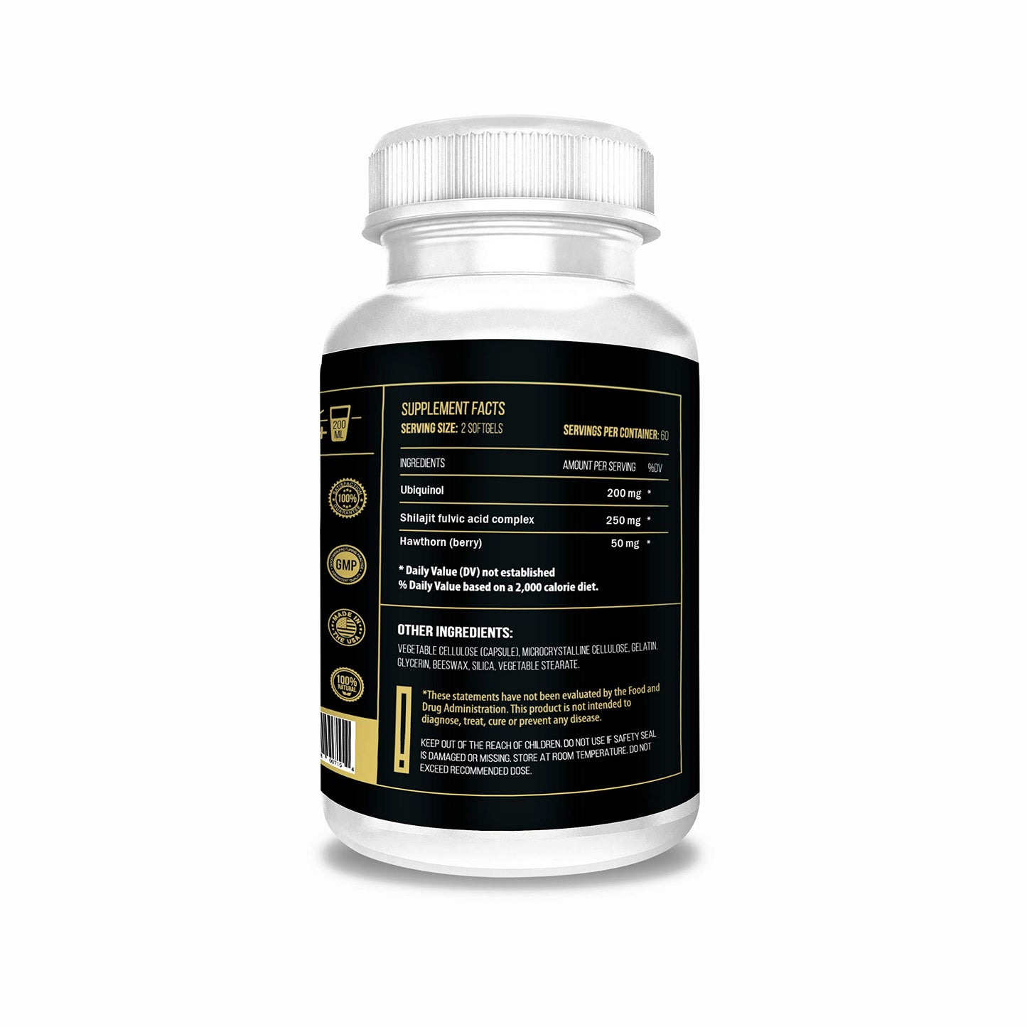 ACTIF Super Ubiquinol CoQ10 with Enhanced Mitochondrial Support Softgel 120 Count