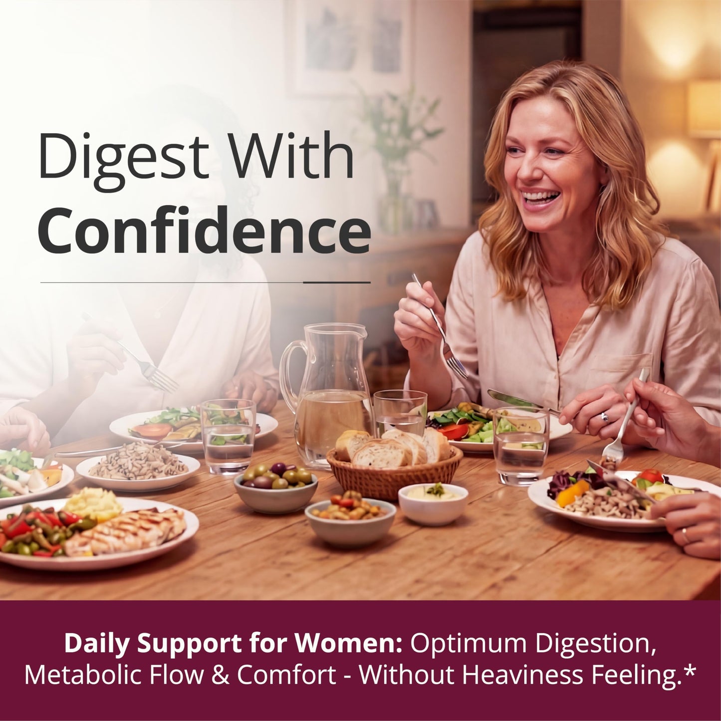 Vimerson Health Digestive Enzymes for Women Capsules, 60 Count