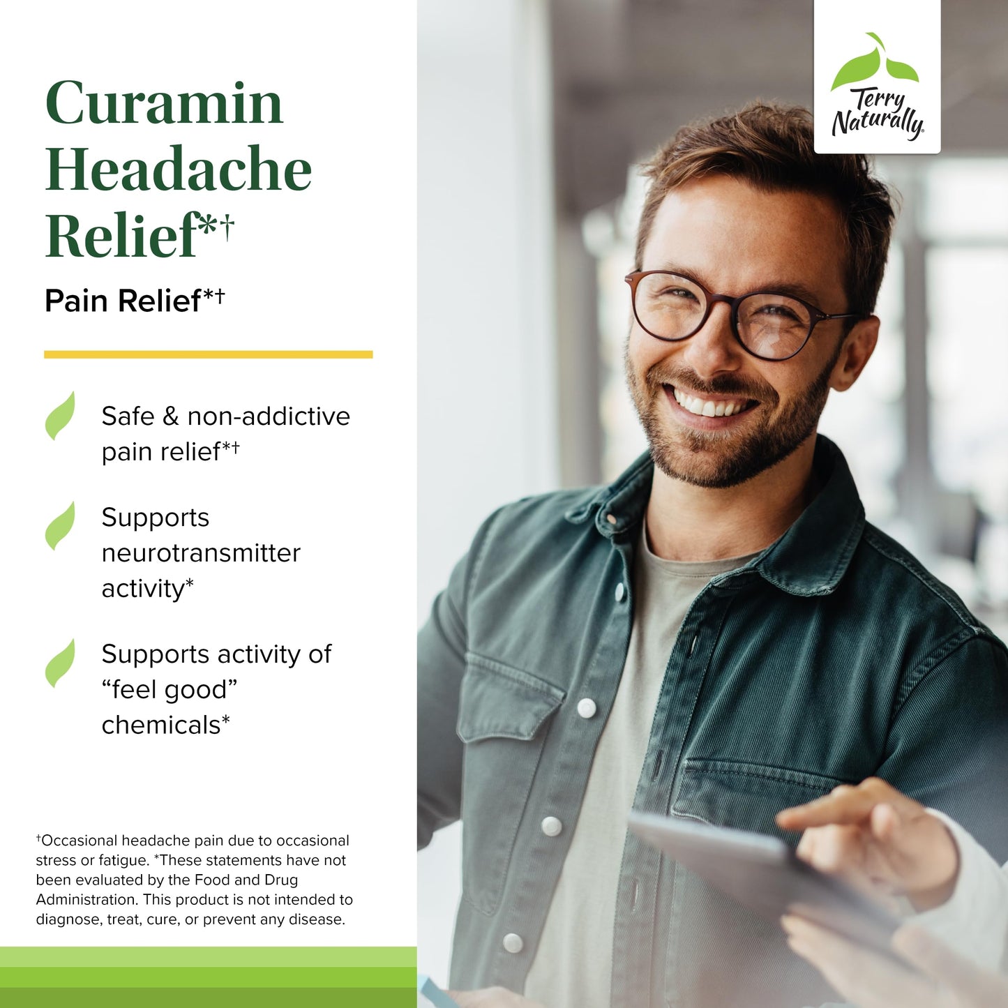 Terry Naturally Curamin Headache 21 Tablets