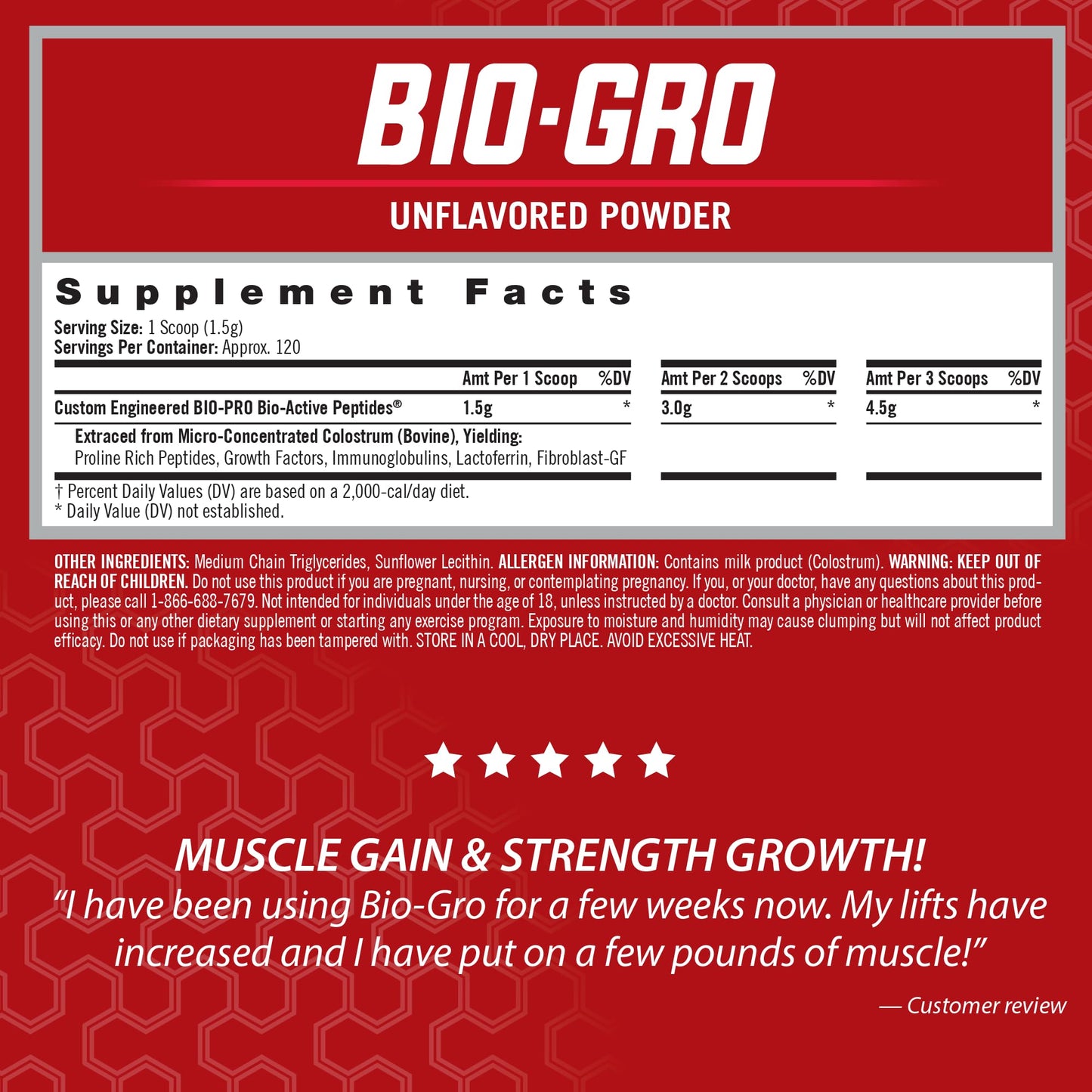 iSatori BIO-GRO Protein Synthesis Amplifier Powder 6.35 Ounce