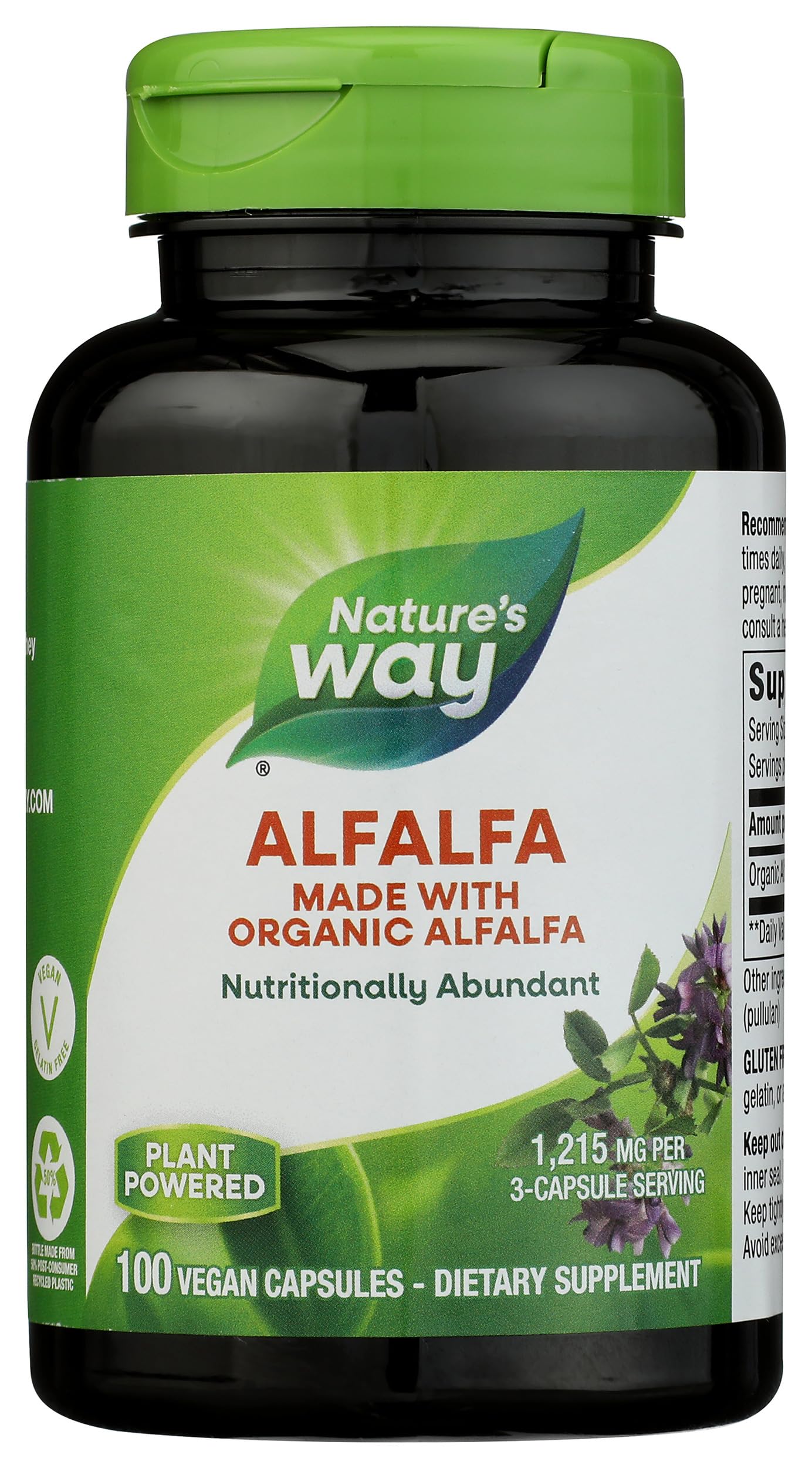 Nature's Way Alfalfa Capsule 100 Count