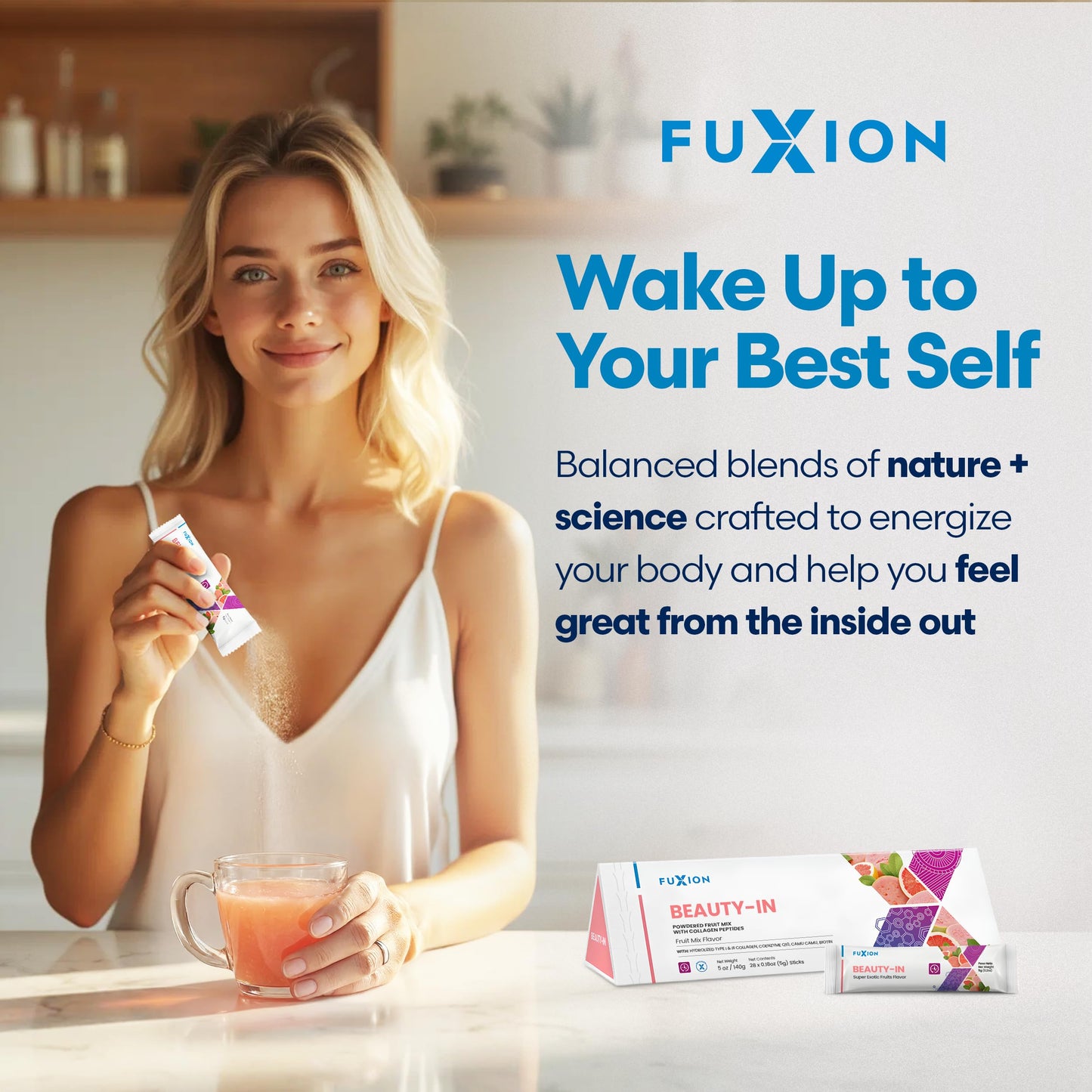 FuXion Beauty In Collagen Beauty Drink Softgel 28 Count
