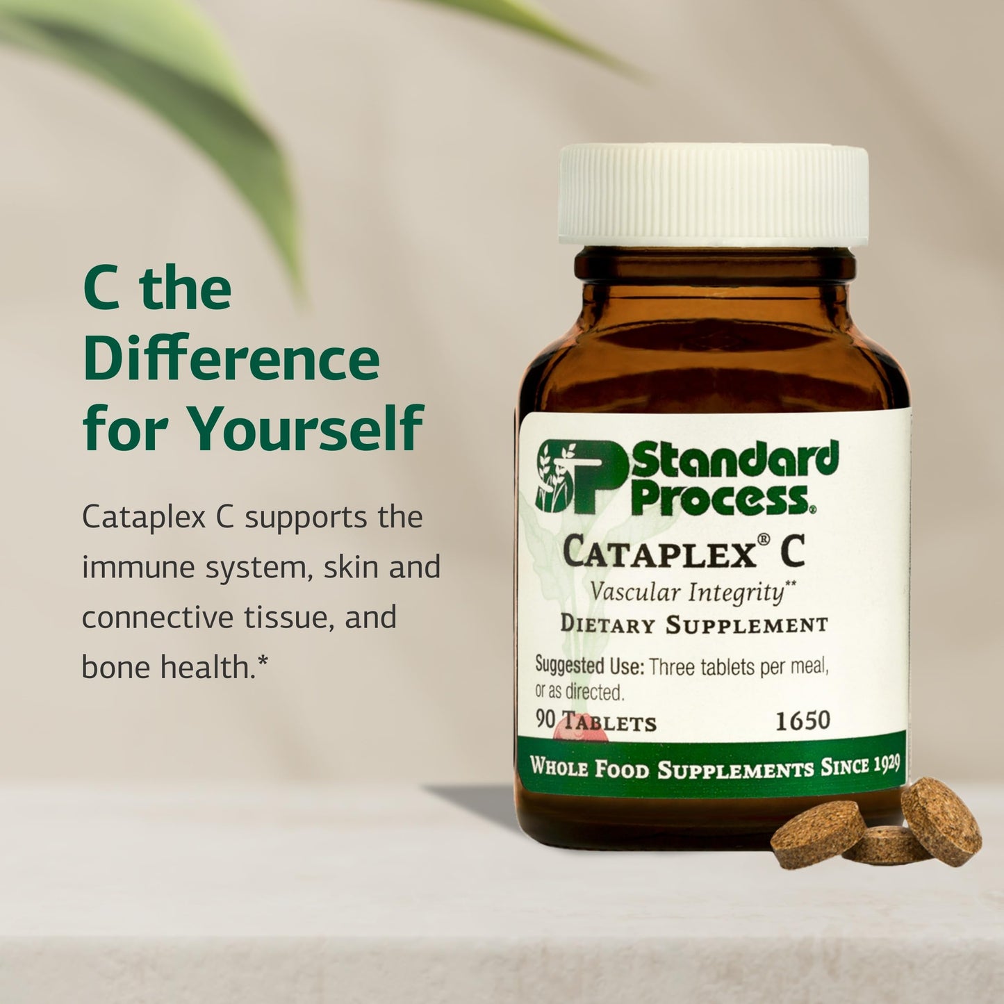Standard Process Inc. Cataplex C Tablets, 90 Tablets