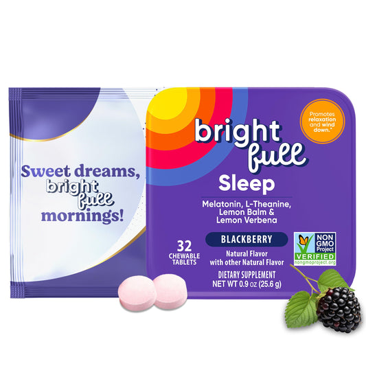 BRIGHTFULL Sleep Chewable Tablets 32 Count