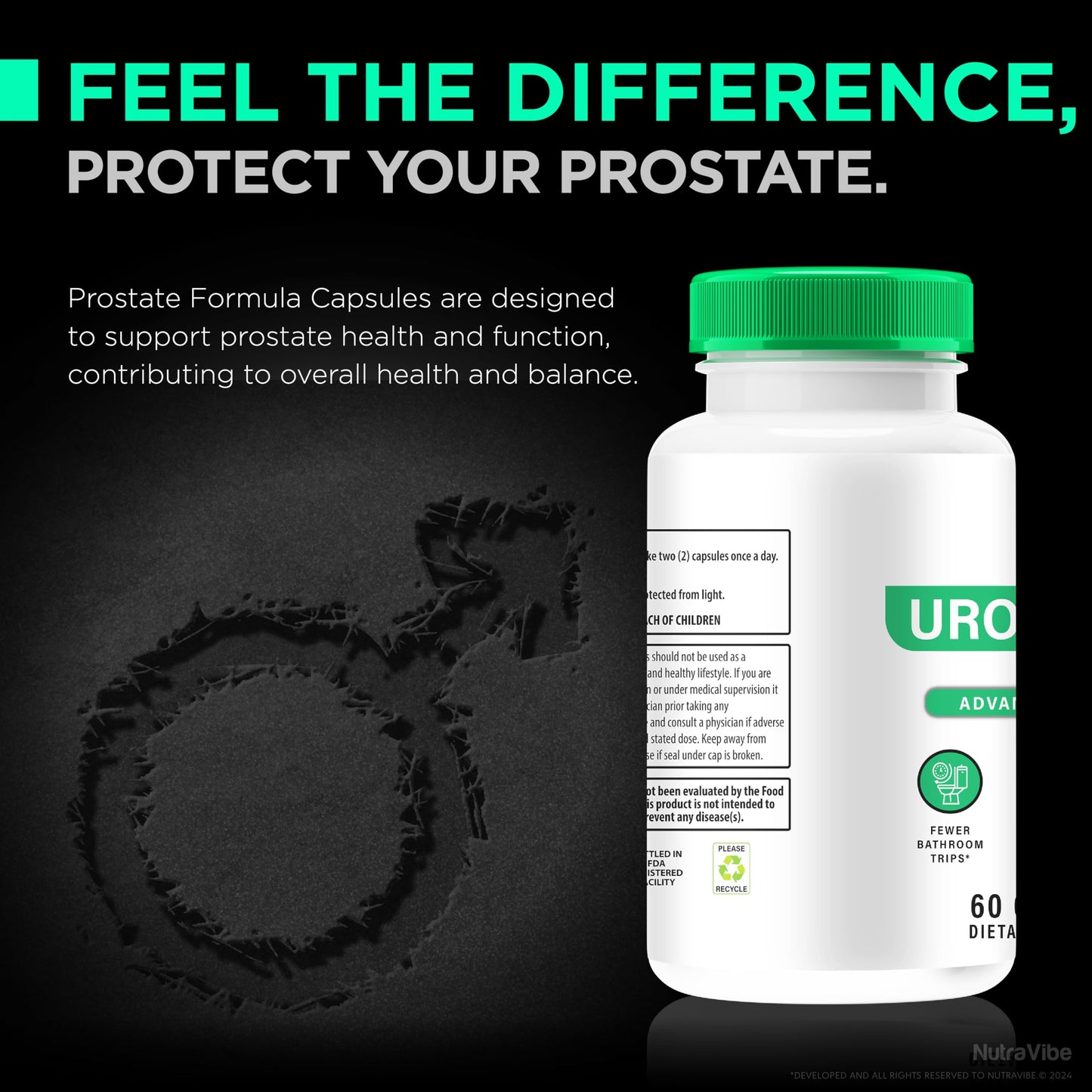 NutraVibe UrolPrime 300 Capsules