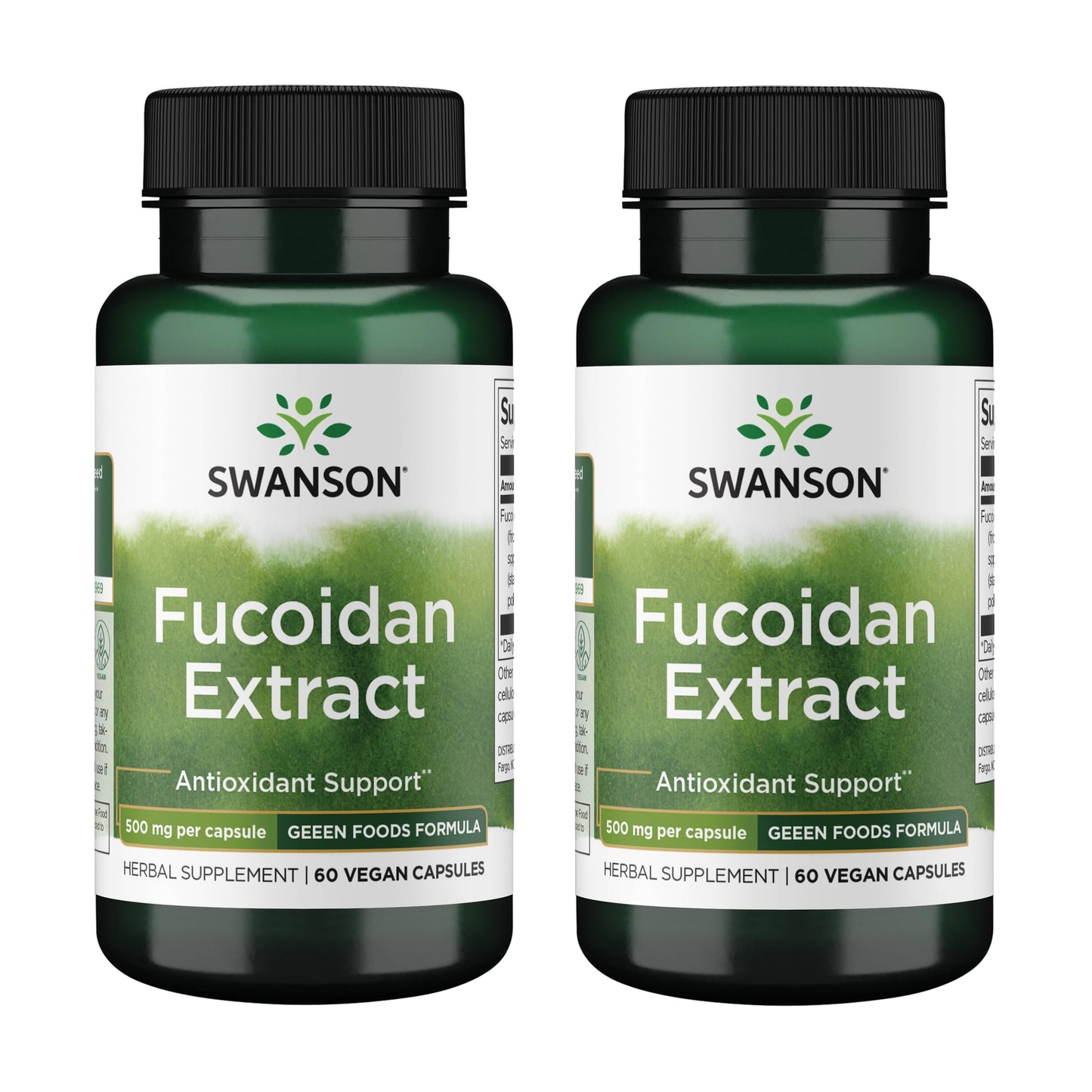 Swanson Maximum Strength Fucoidan Extract Immune Support Supplement from Brown Seaweed, 120 Vegan Capsules