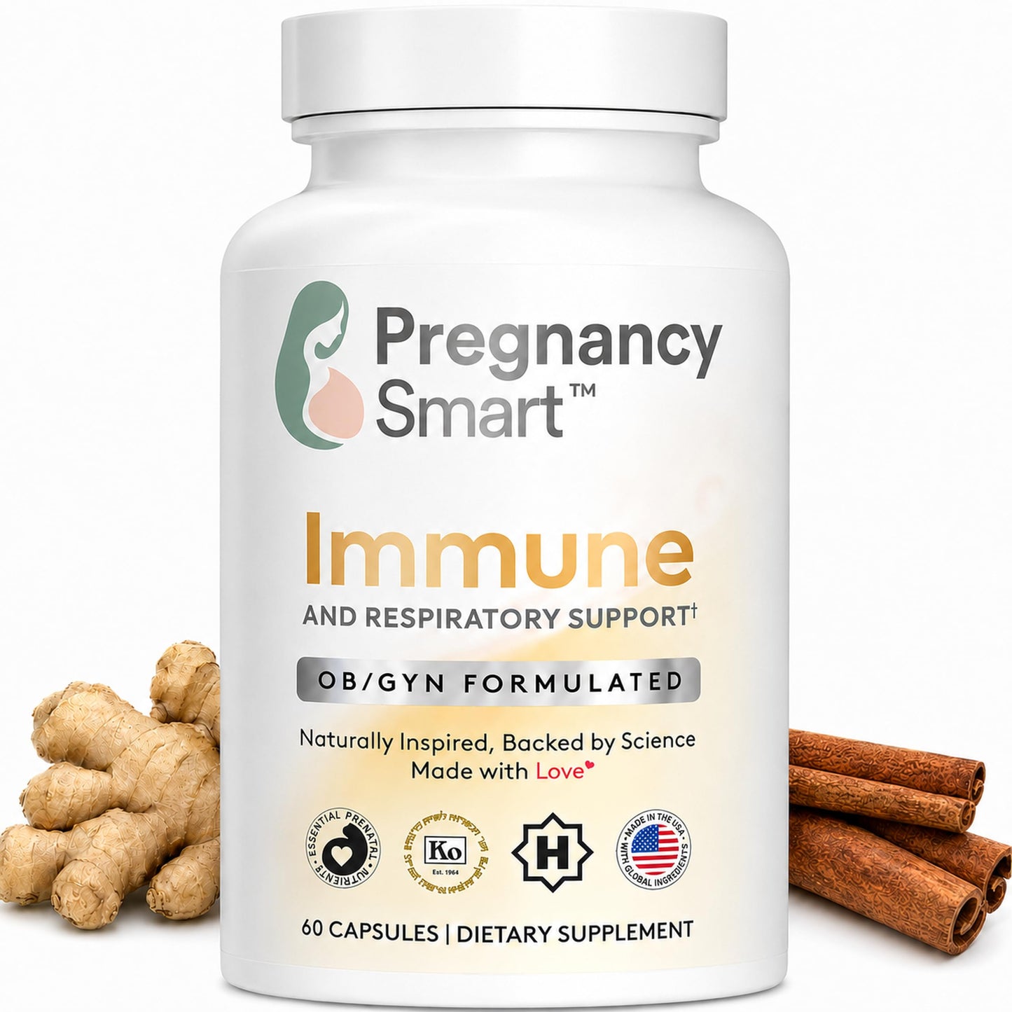 Pregnancy Smart Immune and Respiratory Support Capsule 60 Count