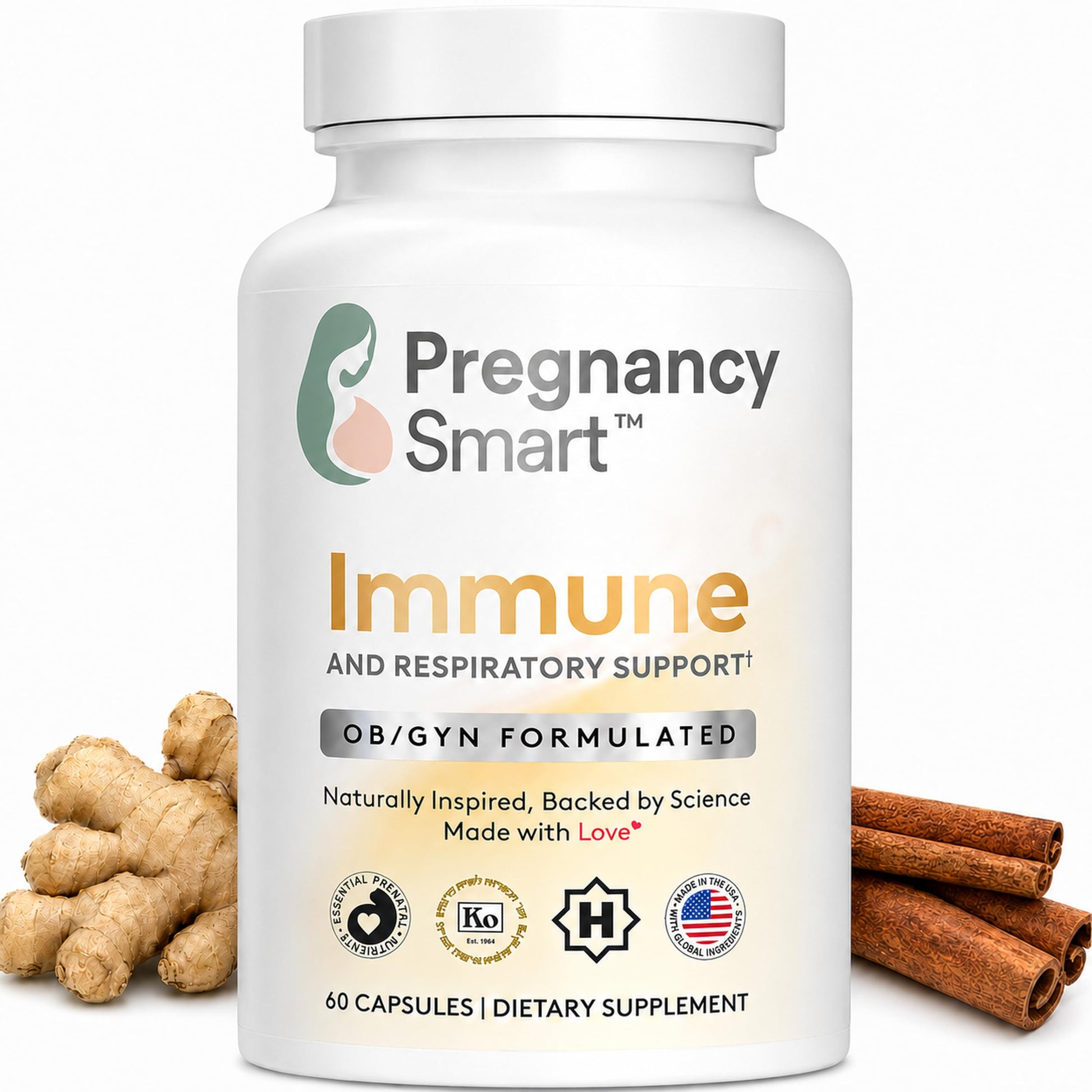 Pregnancy Smart Immune and Respiratory Support Capsule 60 Count
