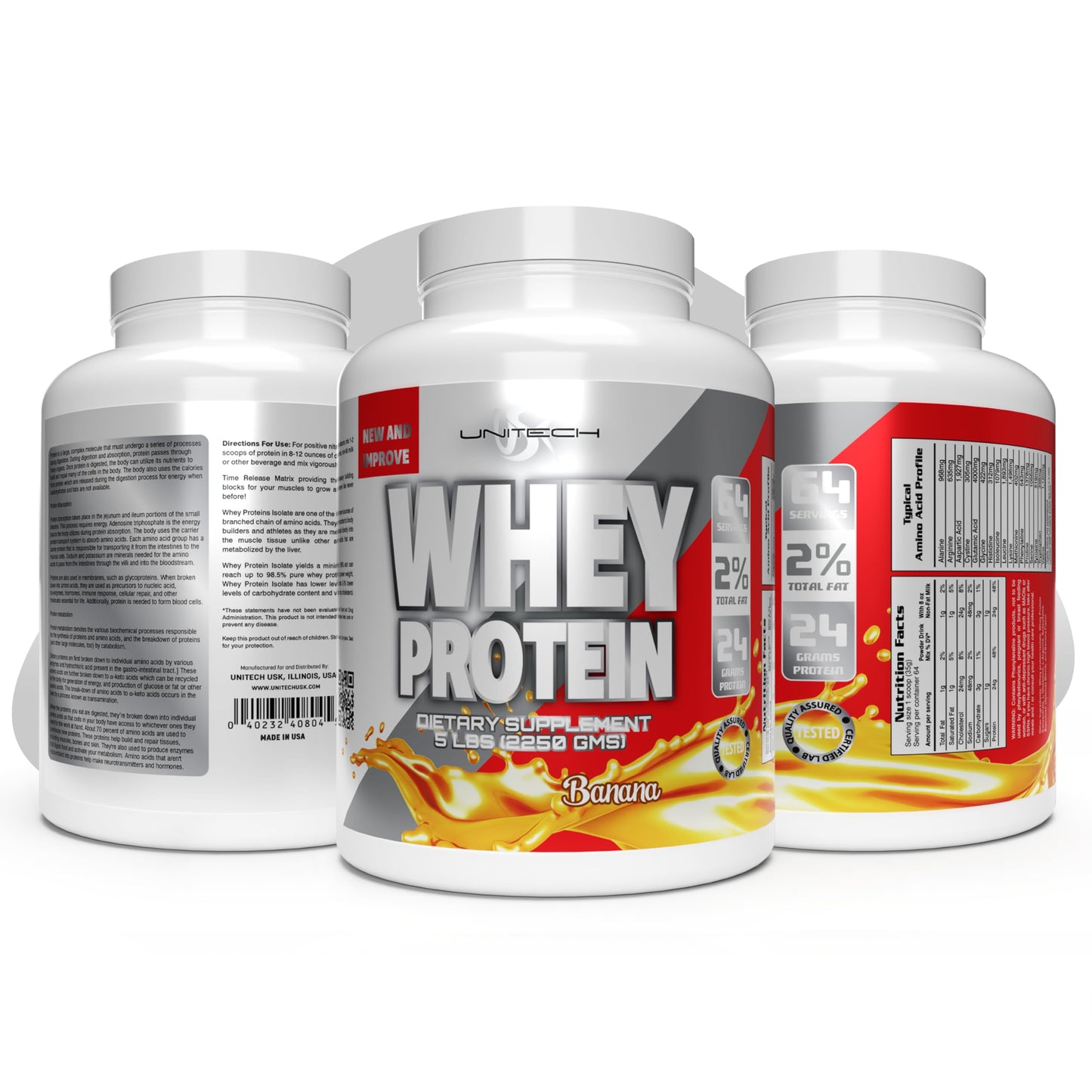 USK Whey Protein Banana Powder 80
