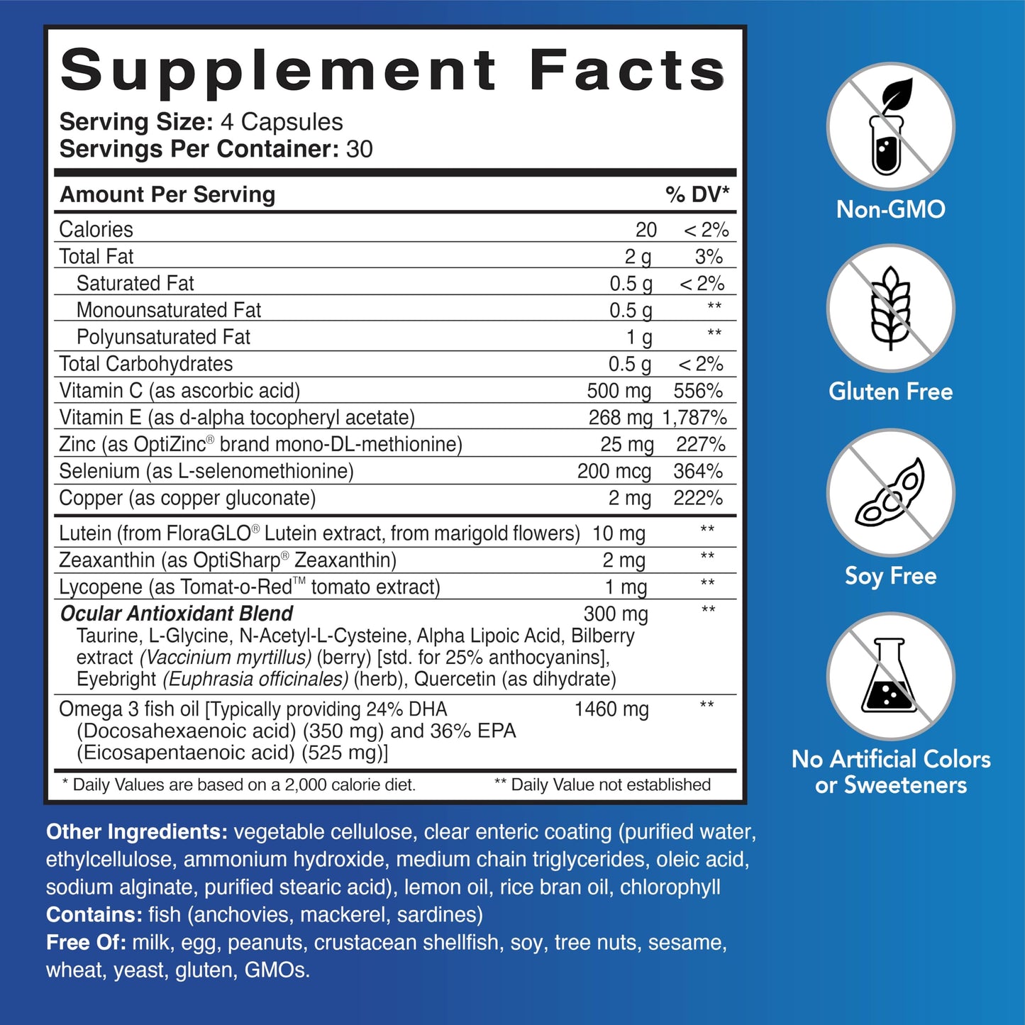 Patient One VisiOmega 120 Capsules