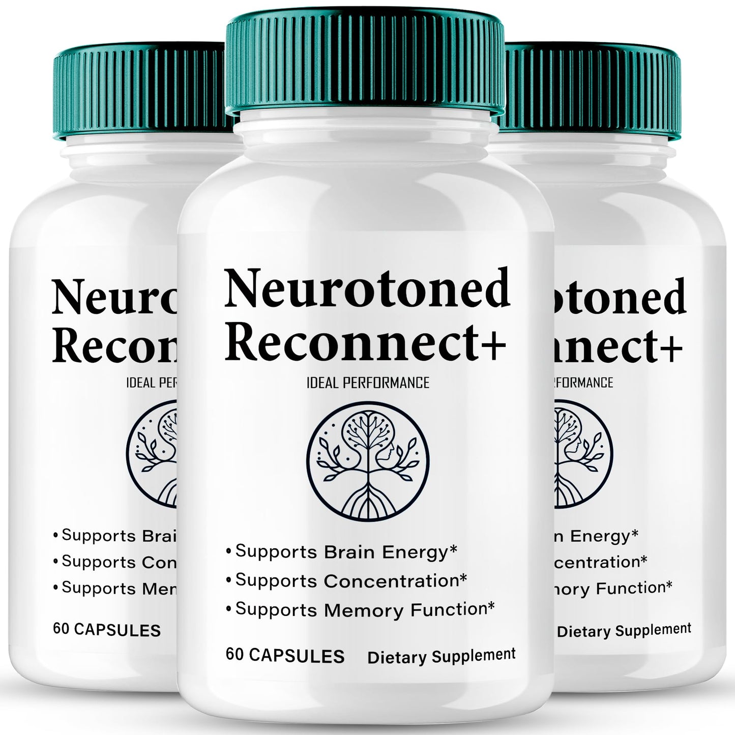 IDEAL PERFORMANCE Neurotoned Reconnect Plus Brain Health & Memory Support Capsules 180