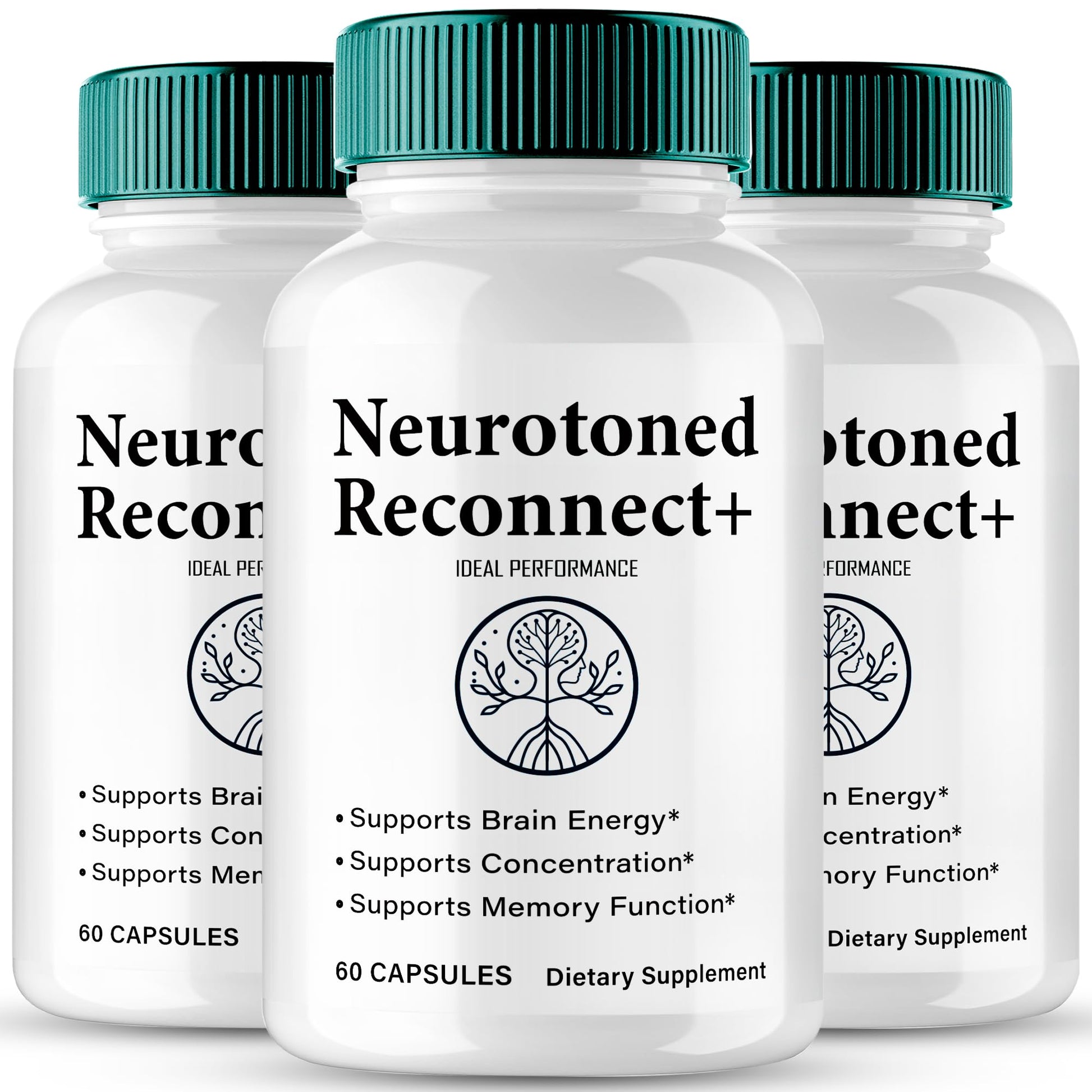 IDEAL PERFORMANCE Neurotoned Reconnect Plus Brain Health & Memory Support Capsules 180