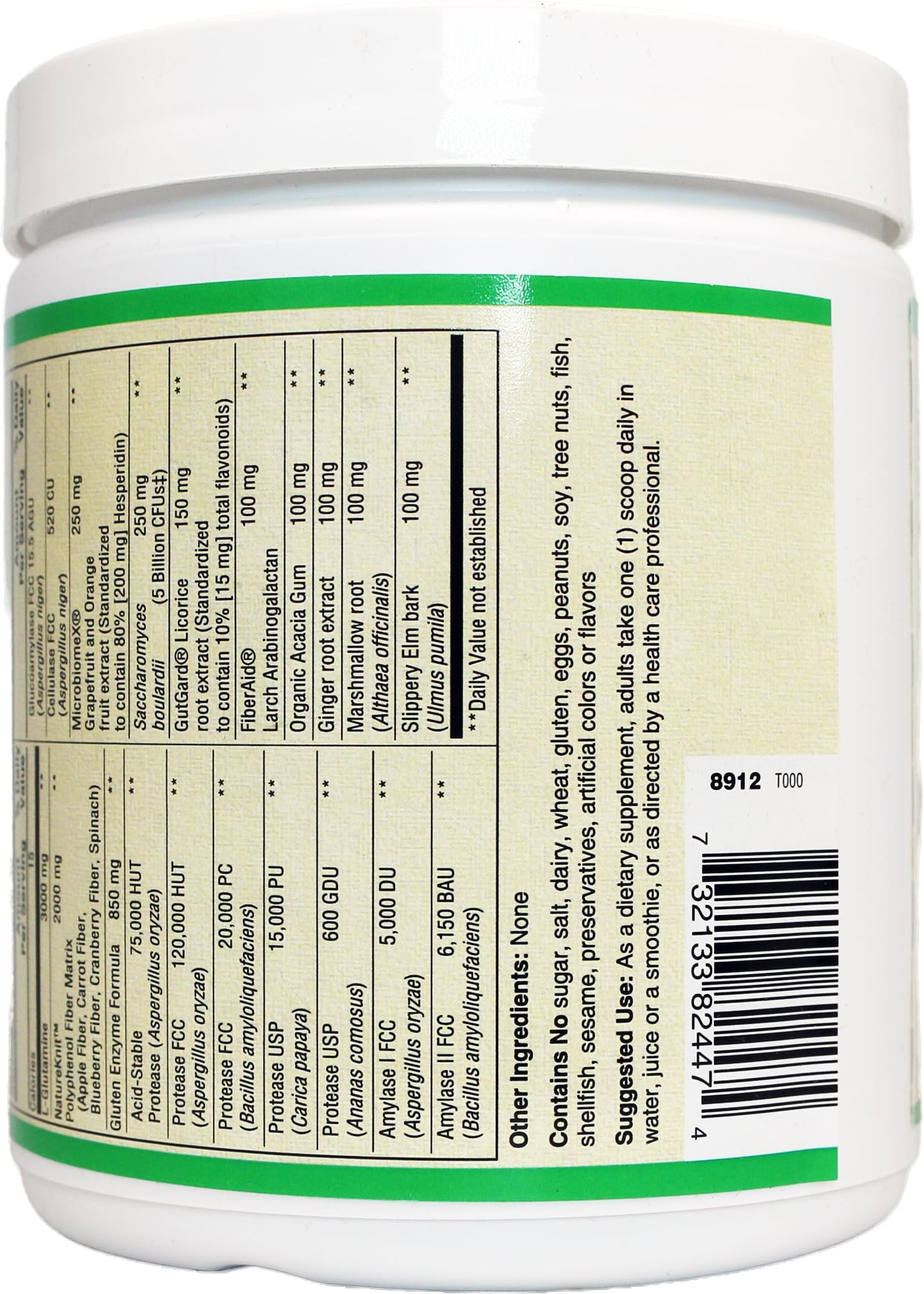 AlchePharma Advanced Gut Care Dietary Supplement Powder 3.86 Ounces