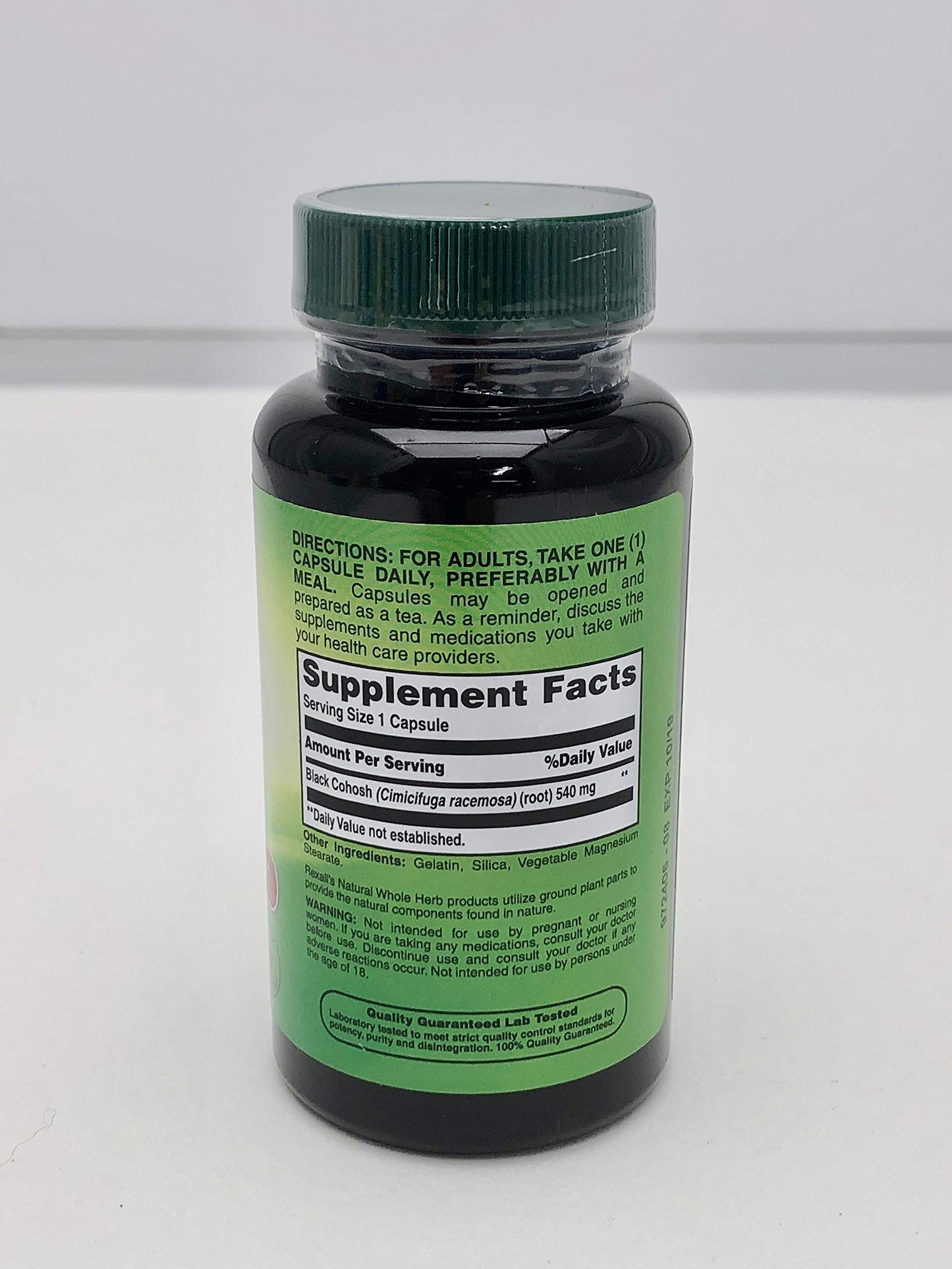 AAWFHRIE Black Cohosh 540mg Tablets, 1 Count