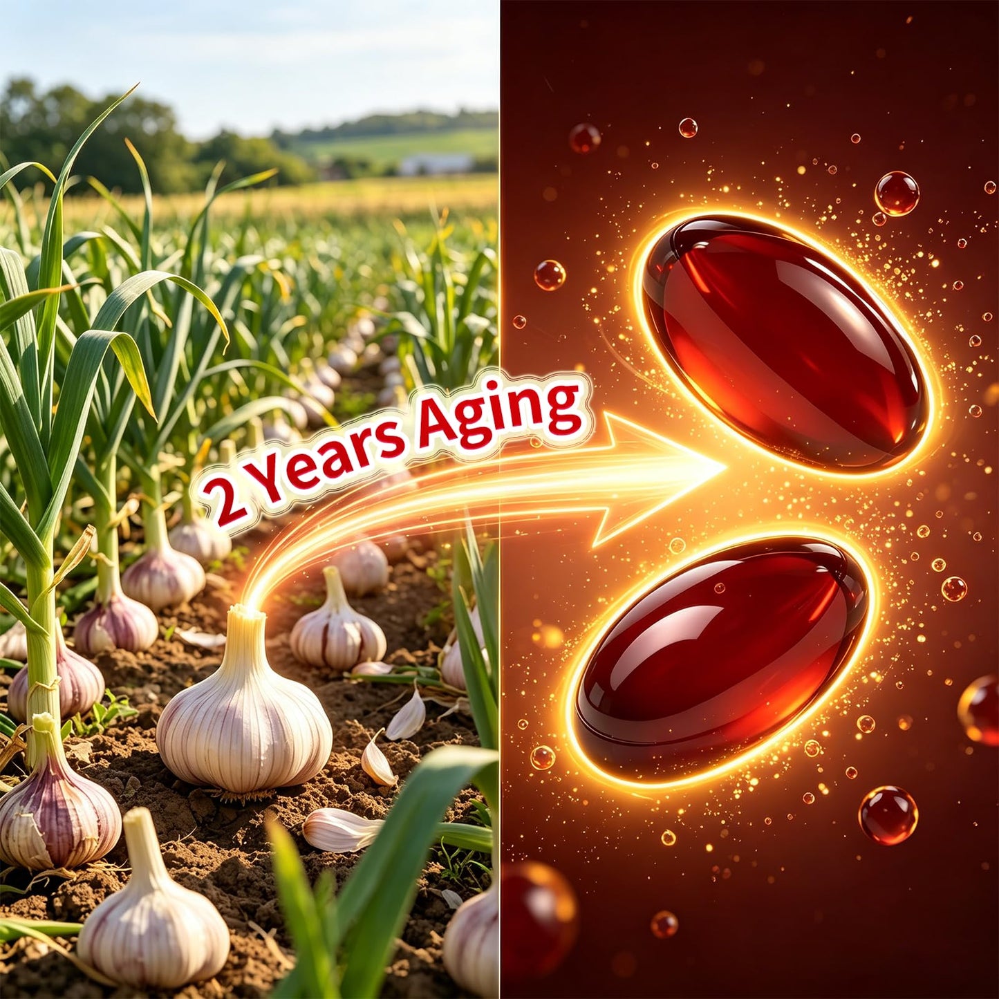 Aenlveao Aged Garlic Extract Supplements Softgel 300