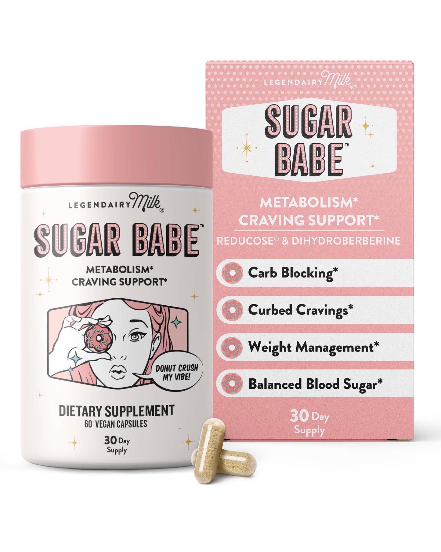 Legendairy Milk Sugar Babe Capsules 60