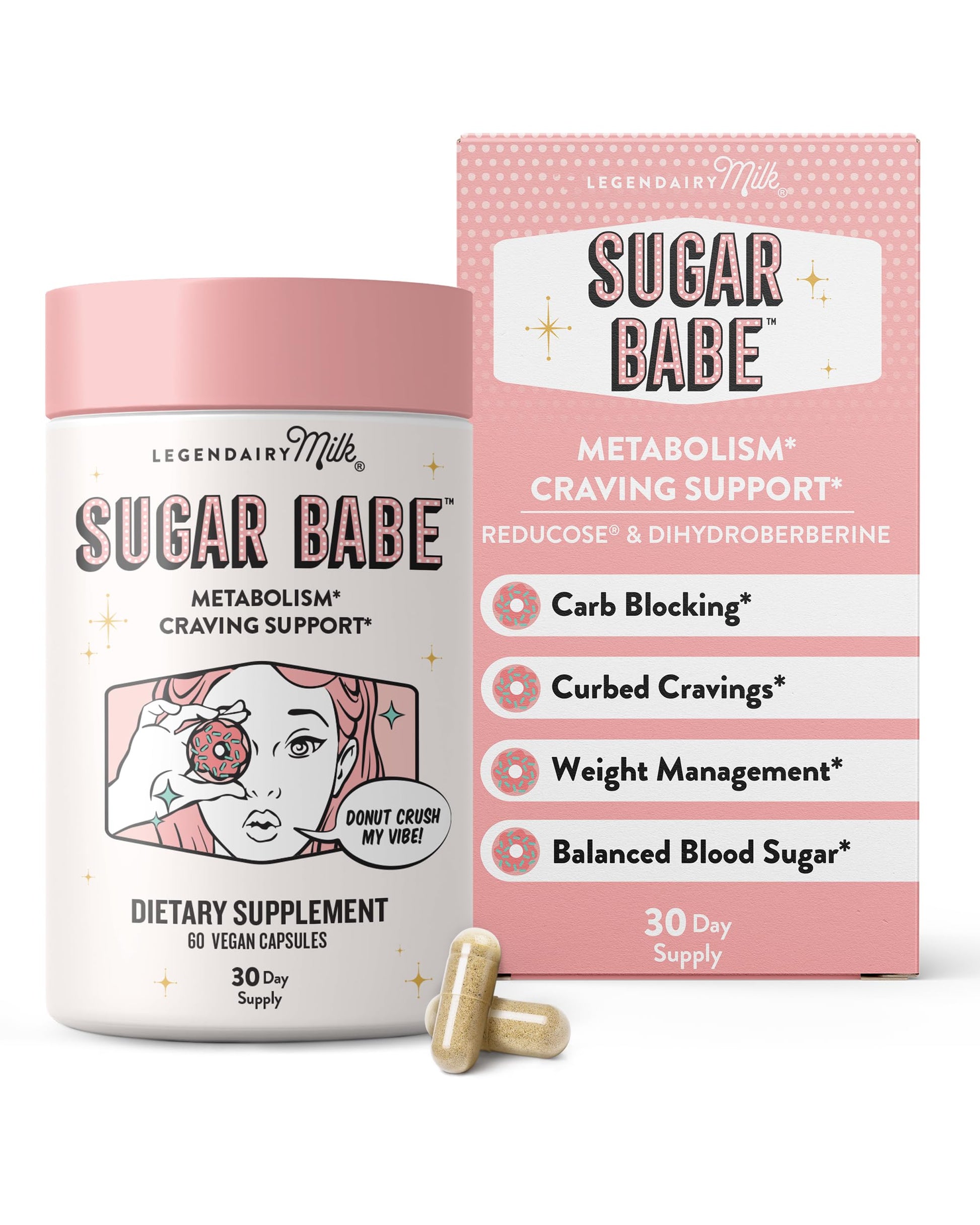 Legendairy Milk Sugar Babe Capsules 60