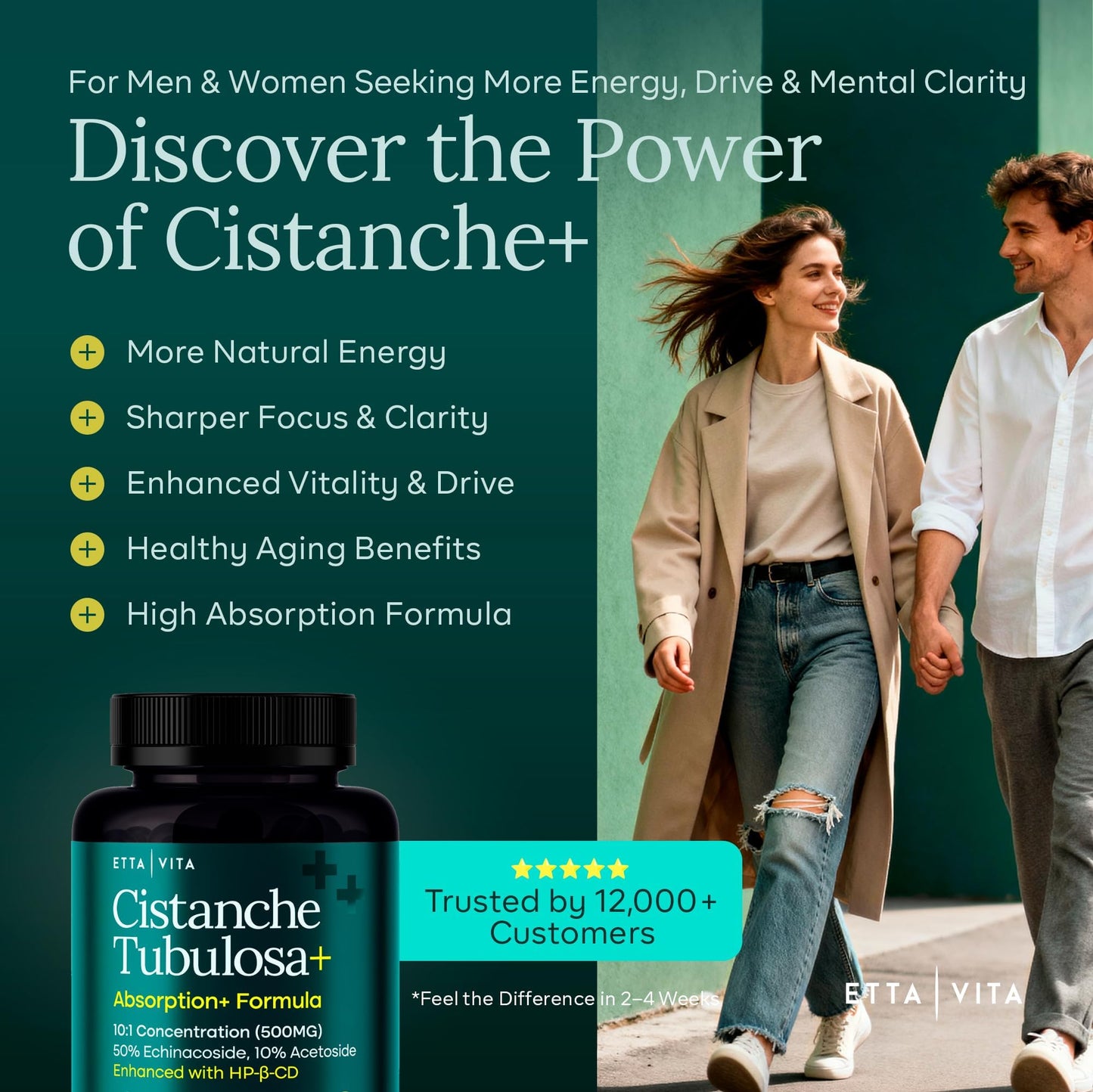 Etta Vita Cistanche Tubulosa Capsule 60 Capsules