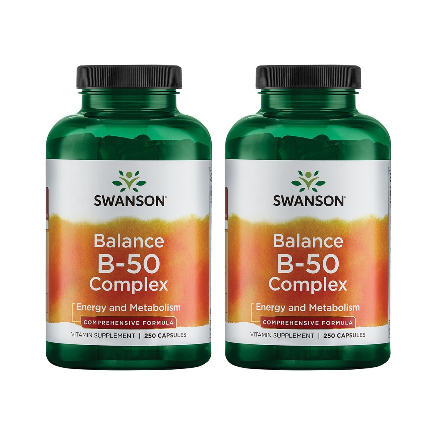Swanson Balance B-50 High-Potency B Vitamin Complex 250 Capsules