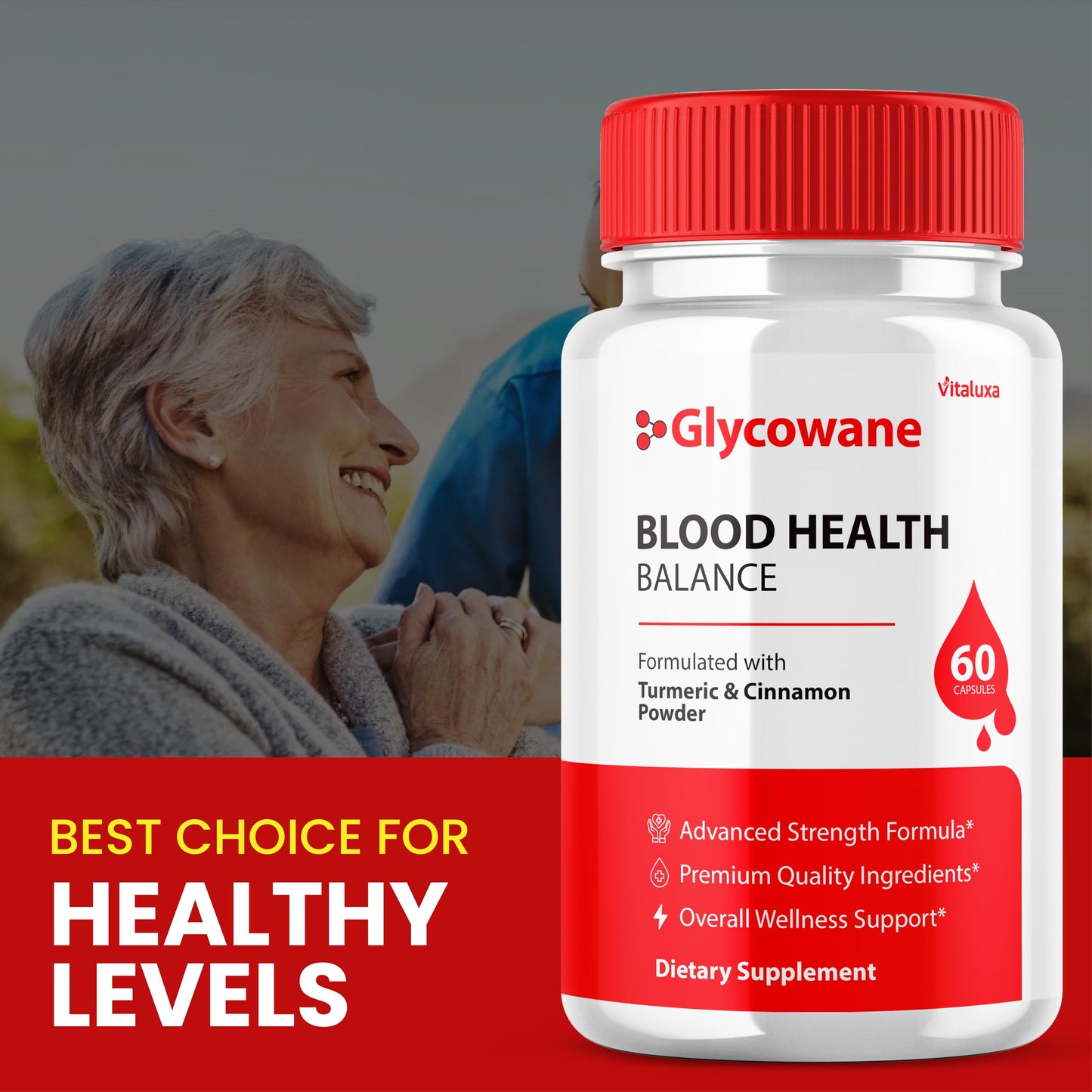 Vitaluxa Glycowan Capsules, 180 Capsules