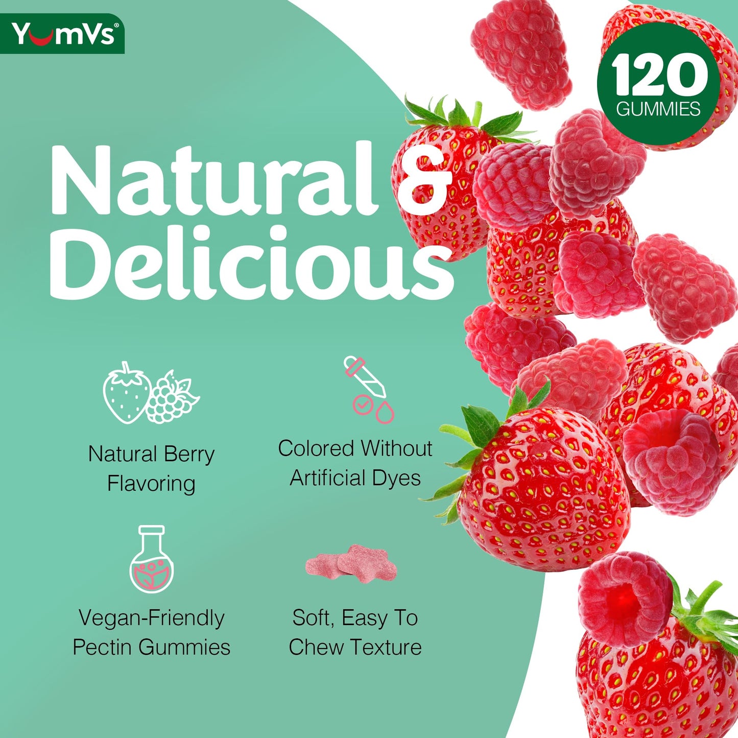 YUM-V'S Multivitamin Tablets 60 Tablets