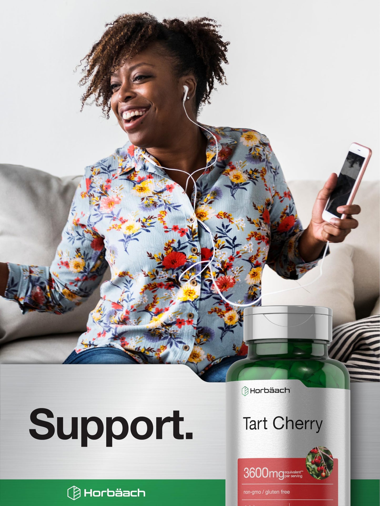 Horbäach Tart Cherry Extract Capsules 220
