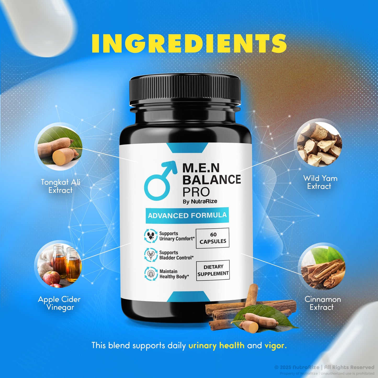 NutraRize M.E.N Balance Pro Capsules 300
