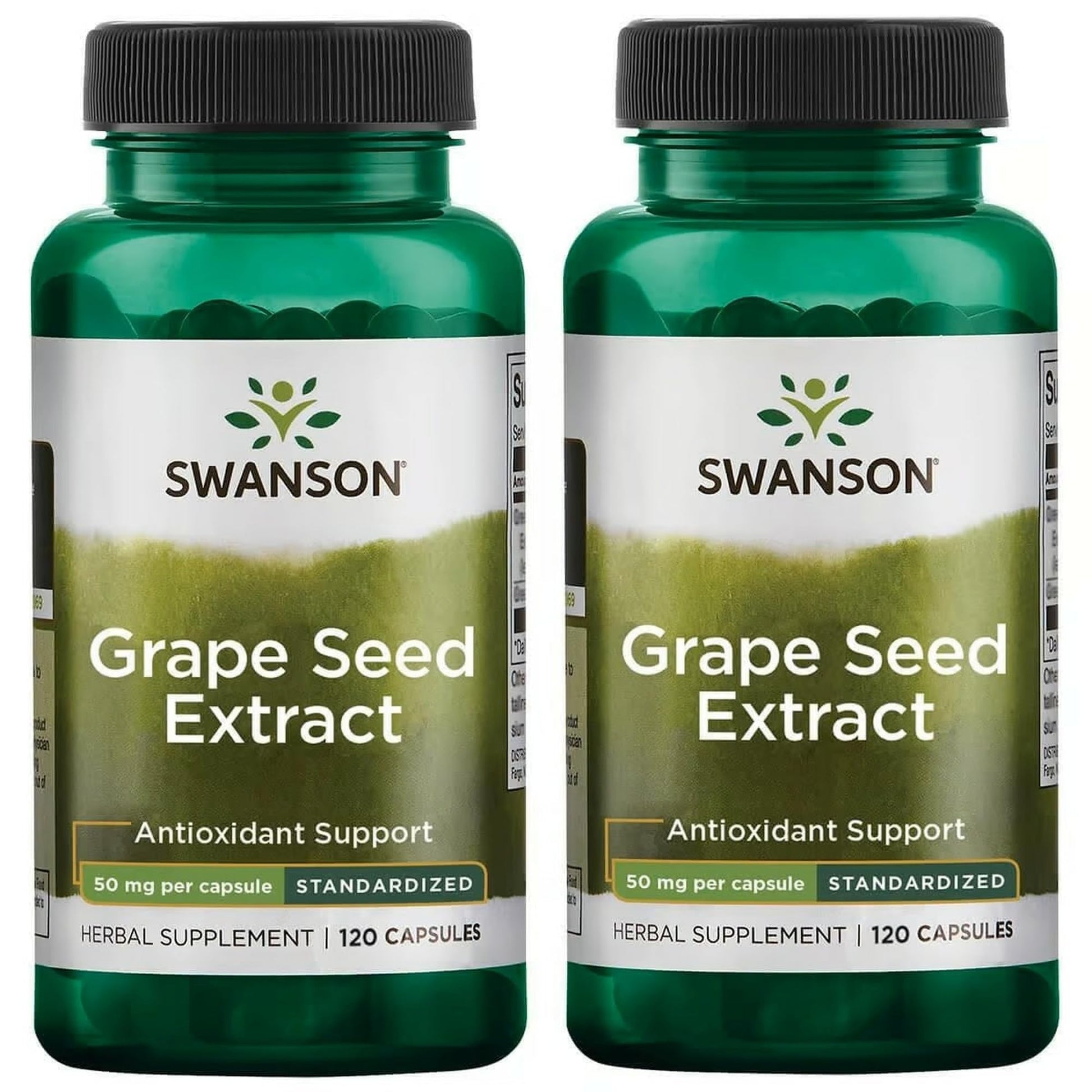 Swanson Grape Seed Extract (Standardized) 50 Milligrams 240 Capsules