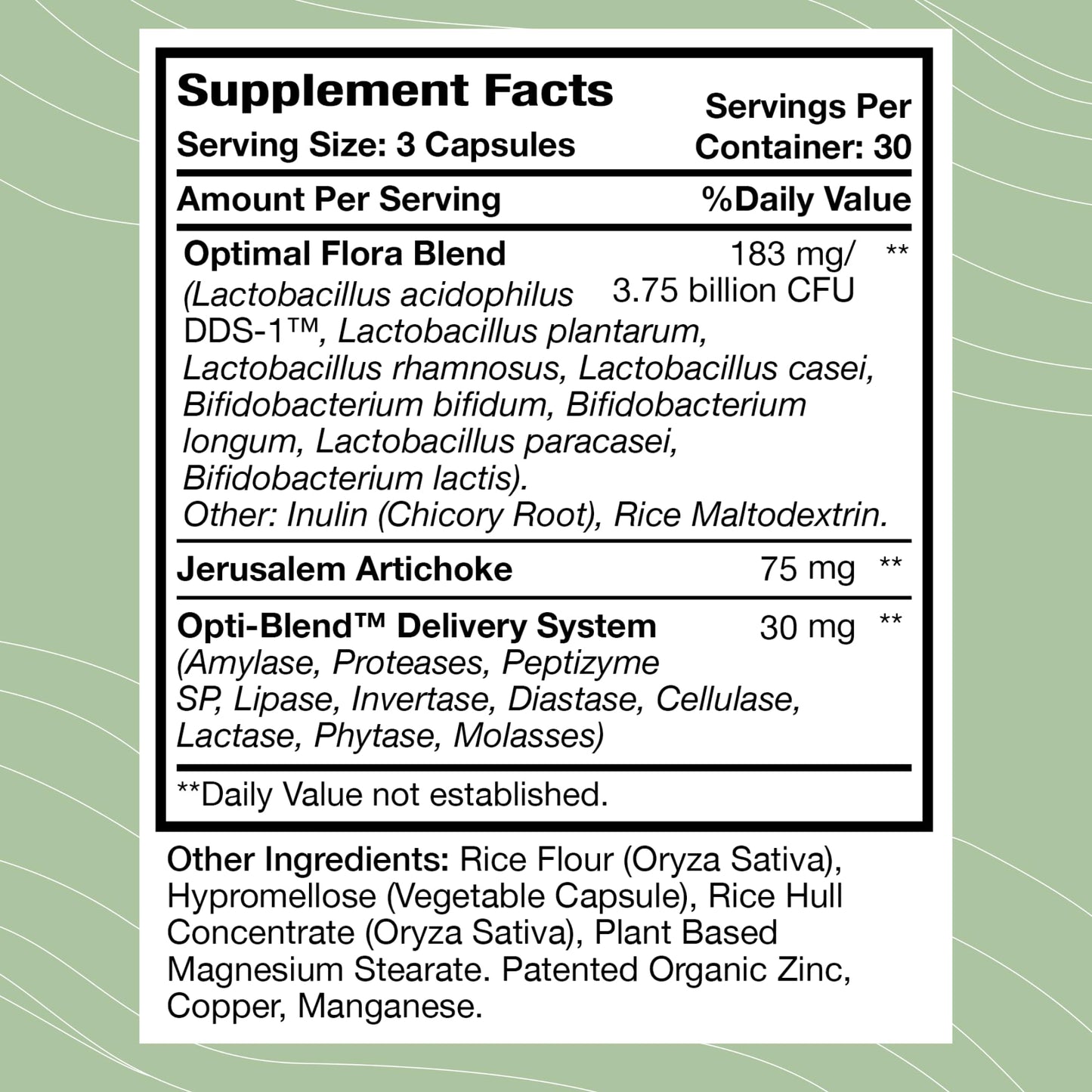 Optimal Health Systems Flora Plus 90 Capsules