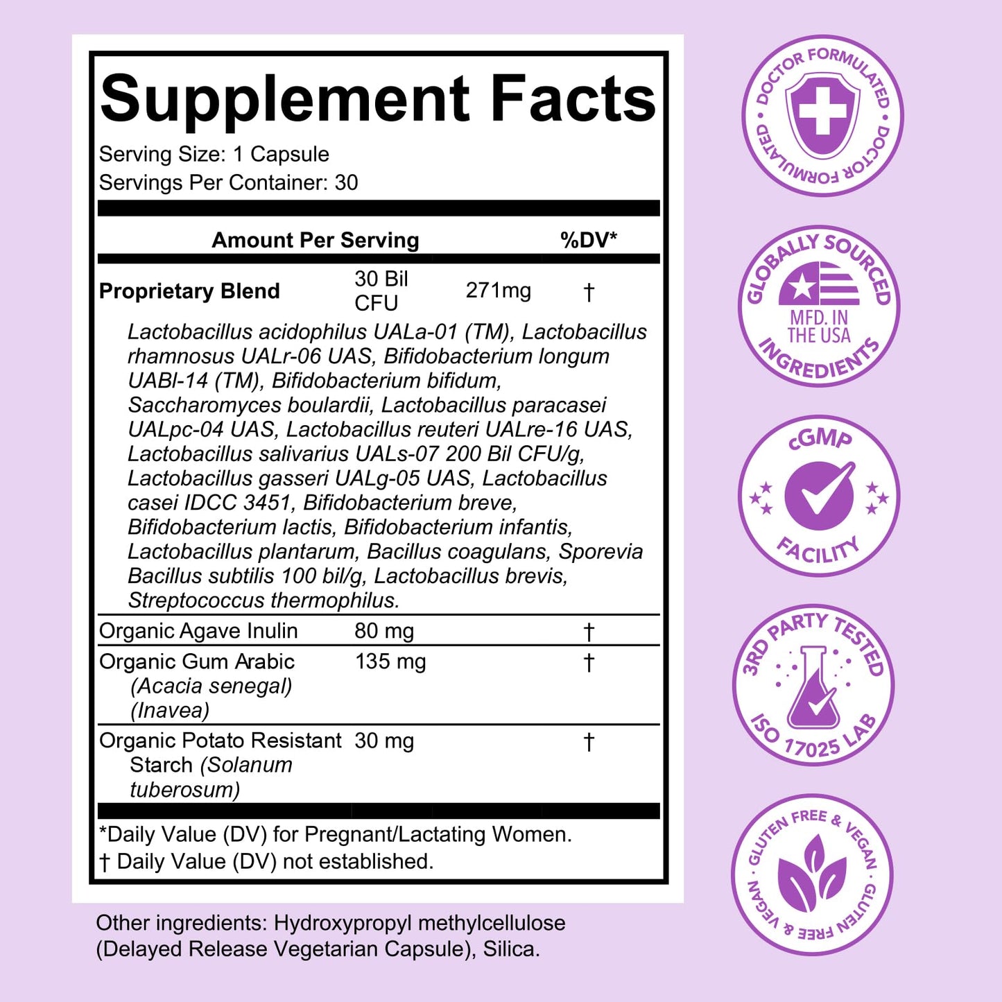 Premom Prenatal Prebiotics & Probiotics Softgels 30