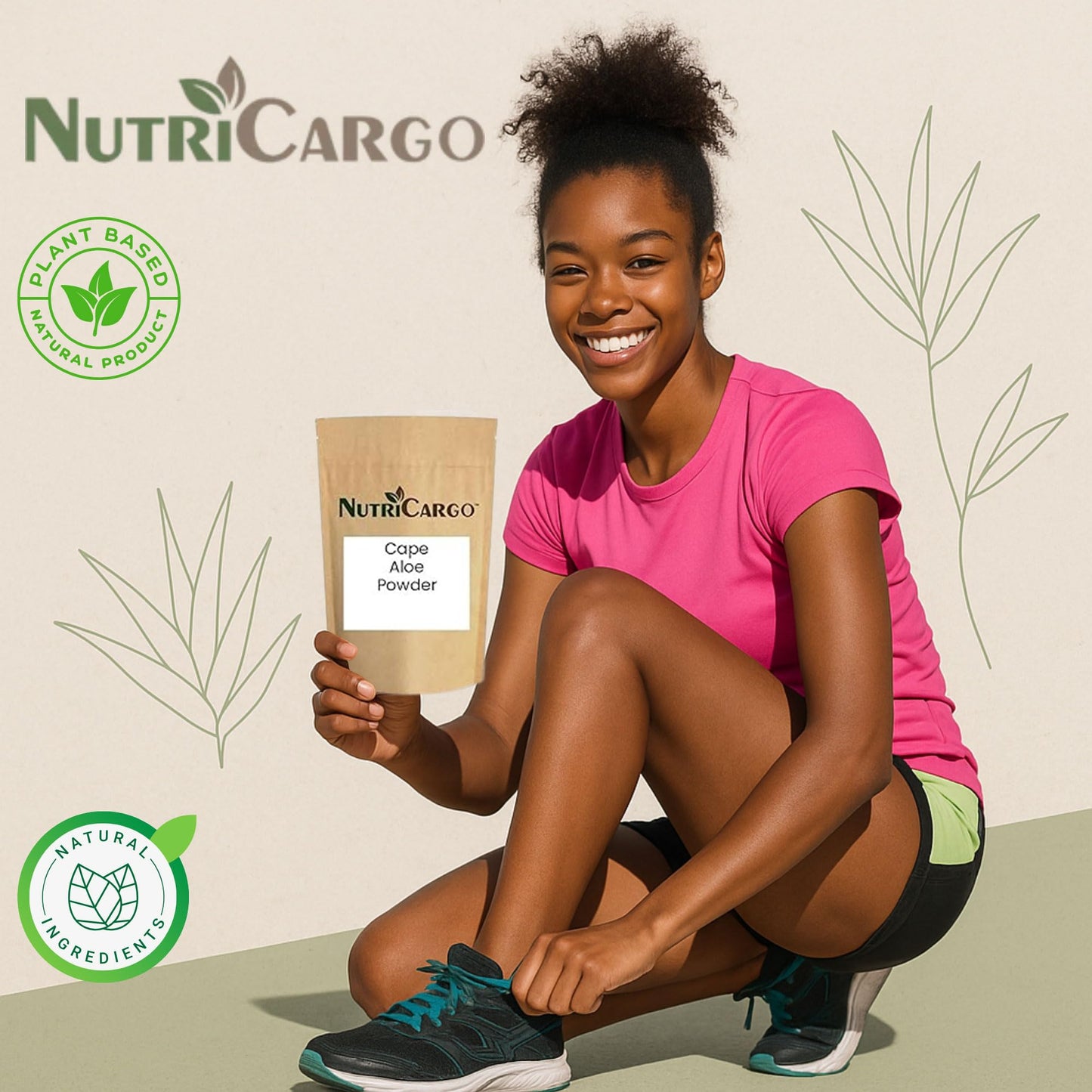NutriCargo Cape Aloe Powder 1 Count