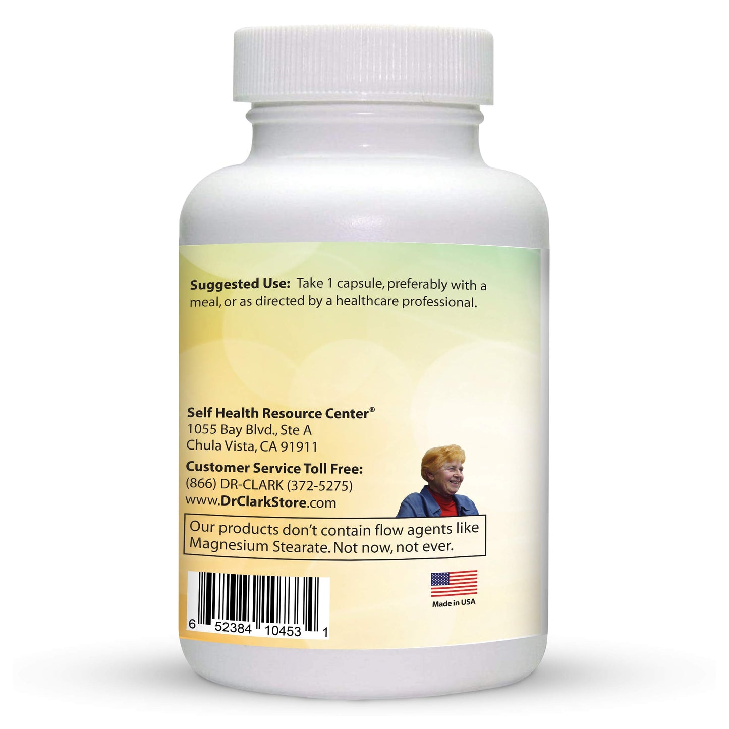 Dr Clark Store Folic Acid (Vitamin B9) Supplement Capsule 100 Count
