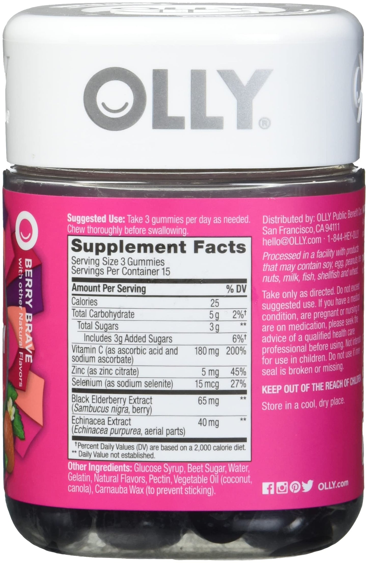 Olly Immunity Gummy 540 Count