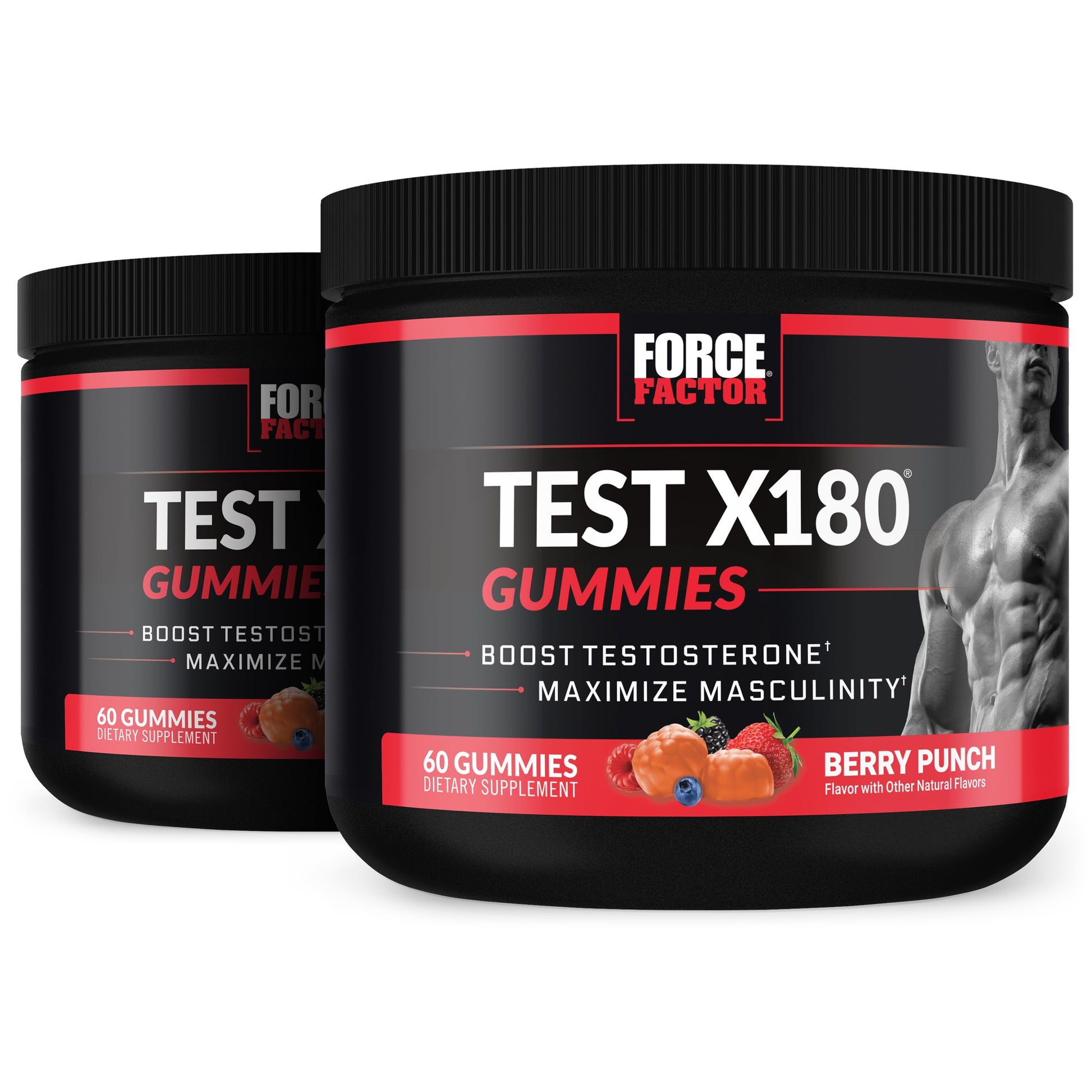 Force Factor Test X180 Gummies 120